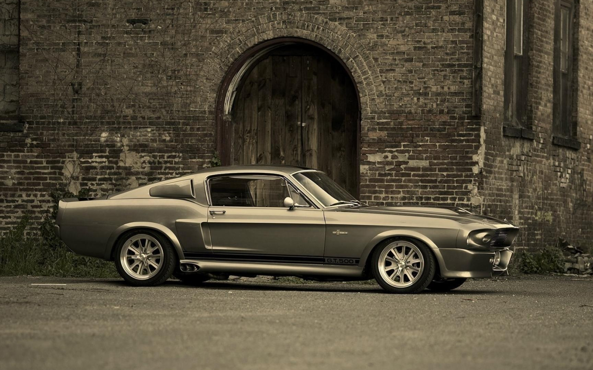 Sepia, Shelby GT Eleanor Wallpaper, 1920x1200 HD Desktop