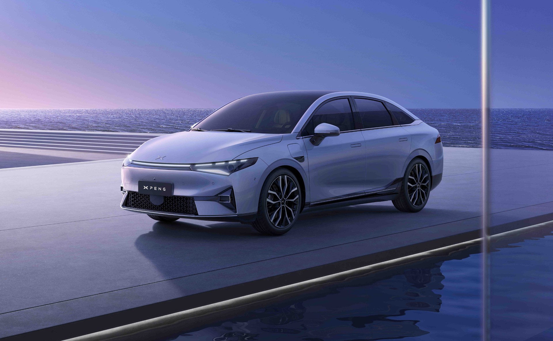 Sedan 2022, XPeng P5 sedan Wallpaper, 1920x1190 HD Desktop