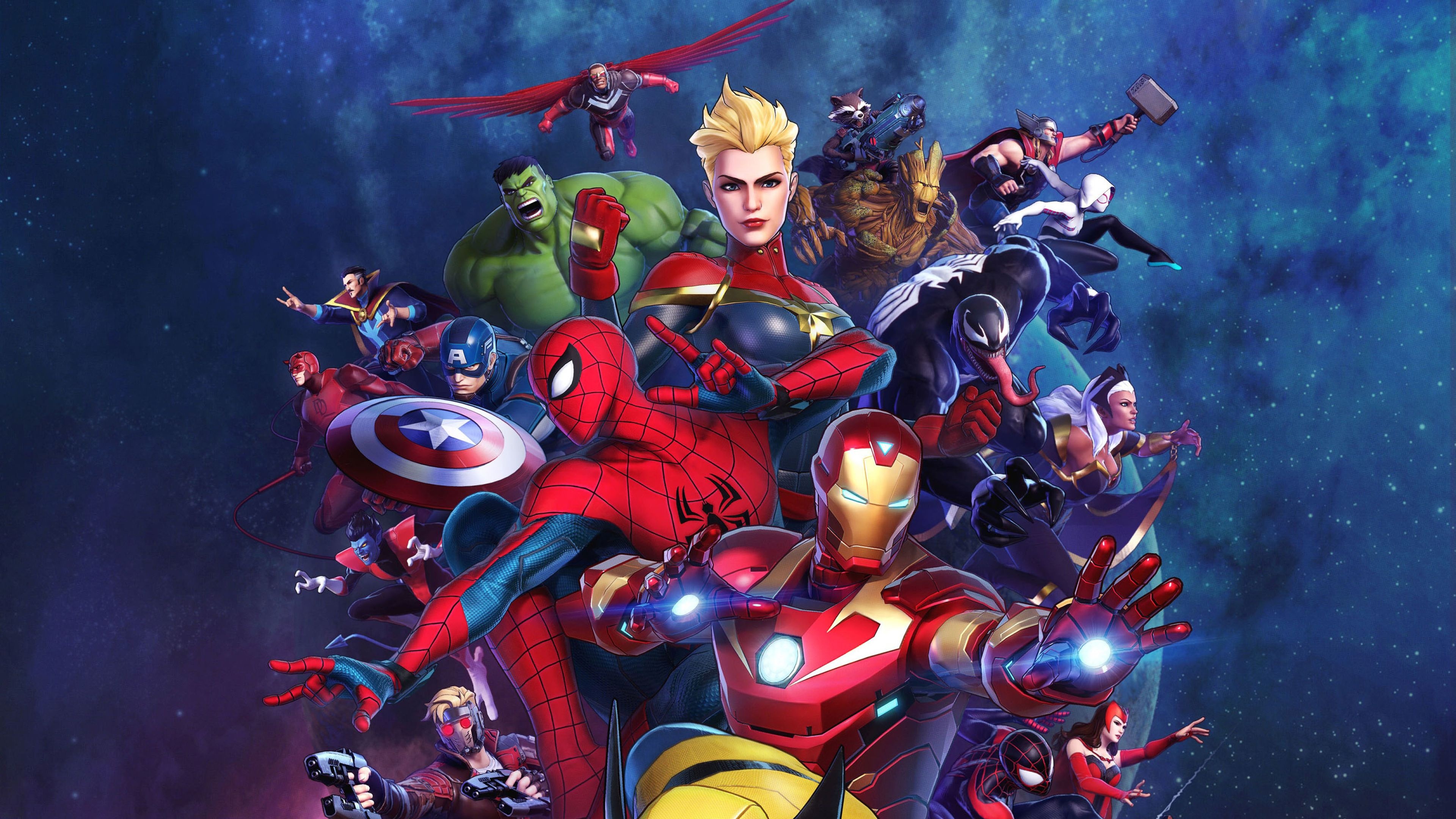 Marvel Universe, Super Heroes Wallpaper, 3840x2160 4K Desktop