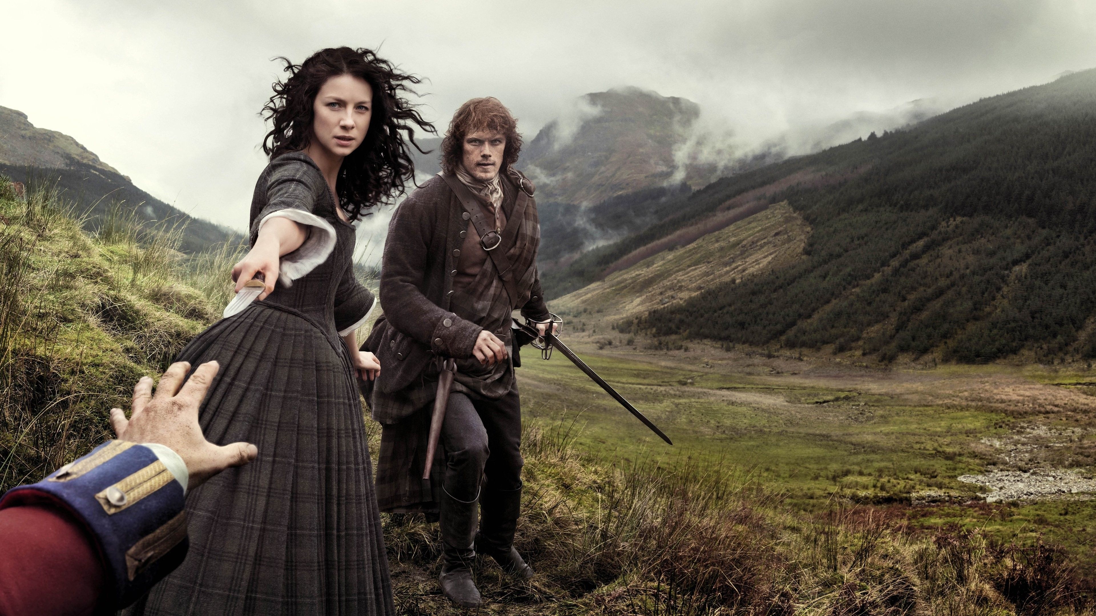 Outlander Wallpapers, HD Backgrounds, TV Series, 3840x2160 4K Desktop