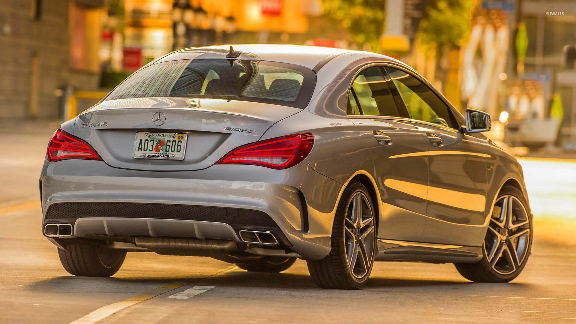 Mercedes-Benz CLA, Aerodynamic package, 4K wallpaper, Desktop mobile tablet, 1920x1080 Full HD Desktop