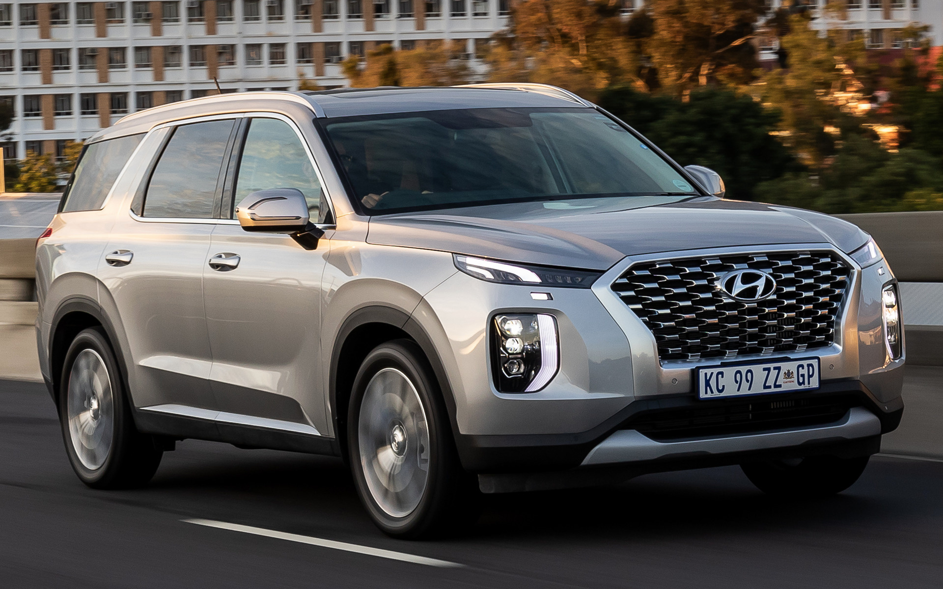 Hyundai Palisade, 2021 model, Stylish SUV, Premium features, 1920x1200 HD Desktop