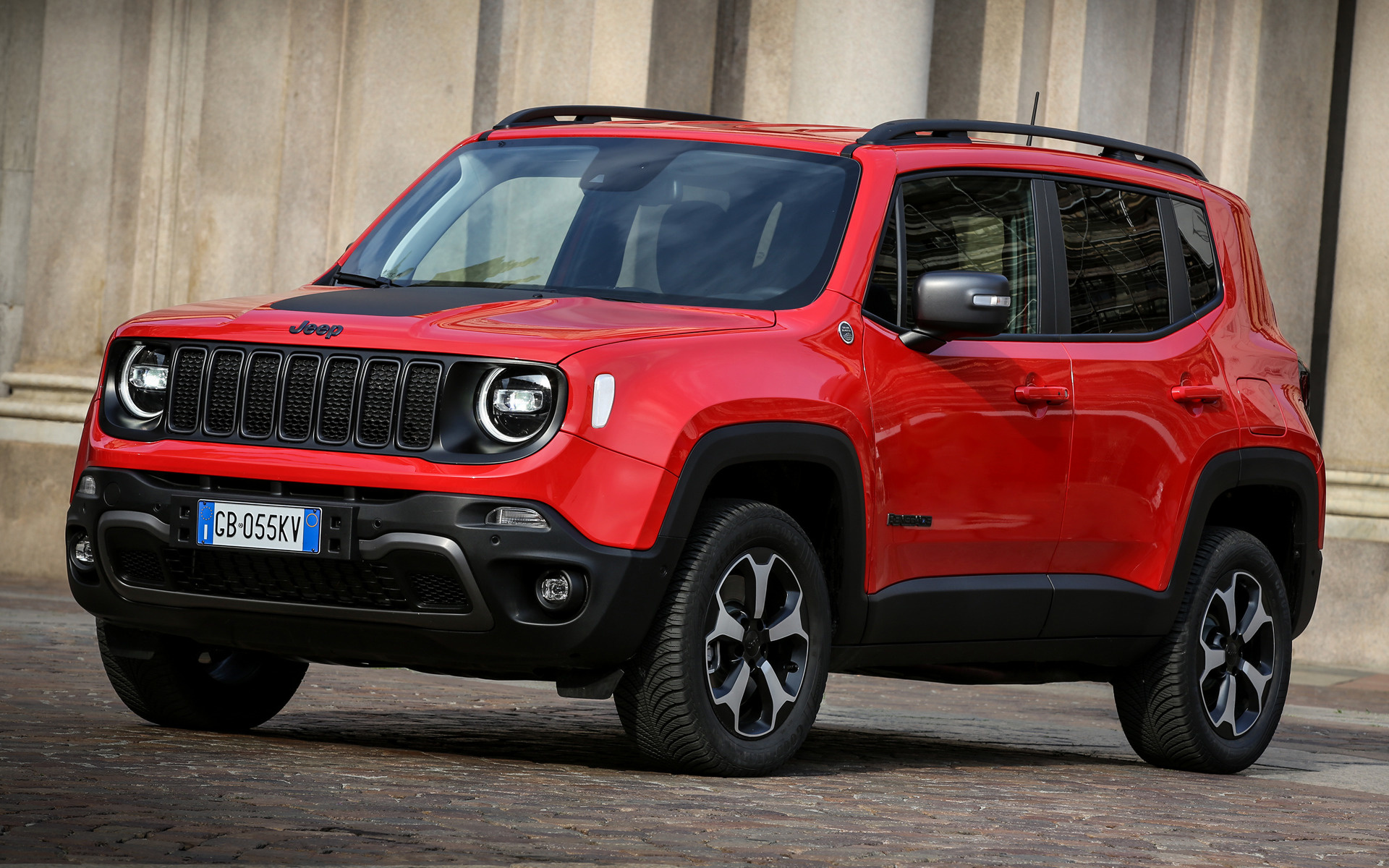 Jeep Renegade, Auto industry, Plug-in hybrid model, Trailhawk EU edition, 1920x1200 HD Desktop