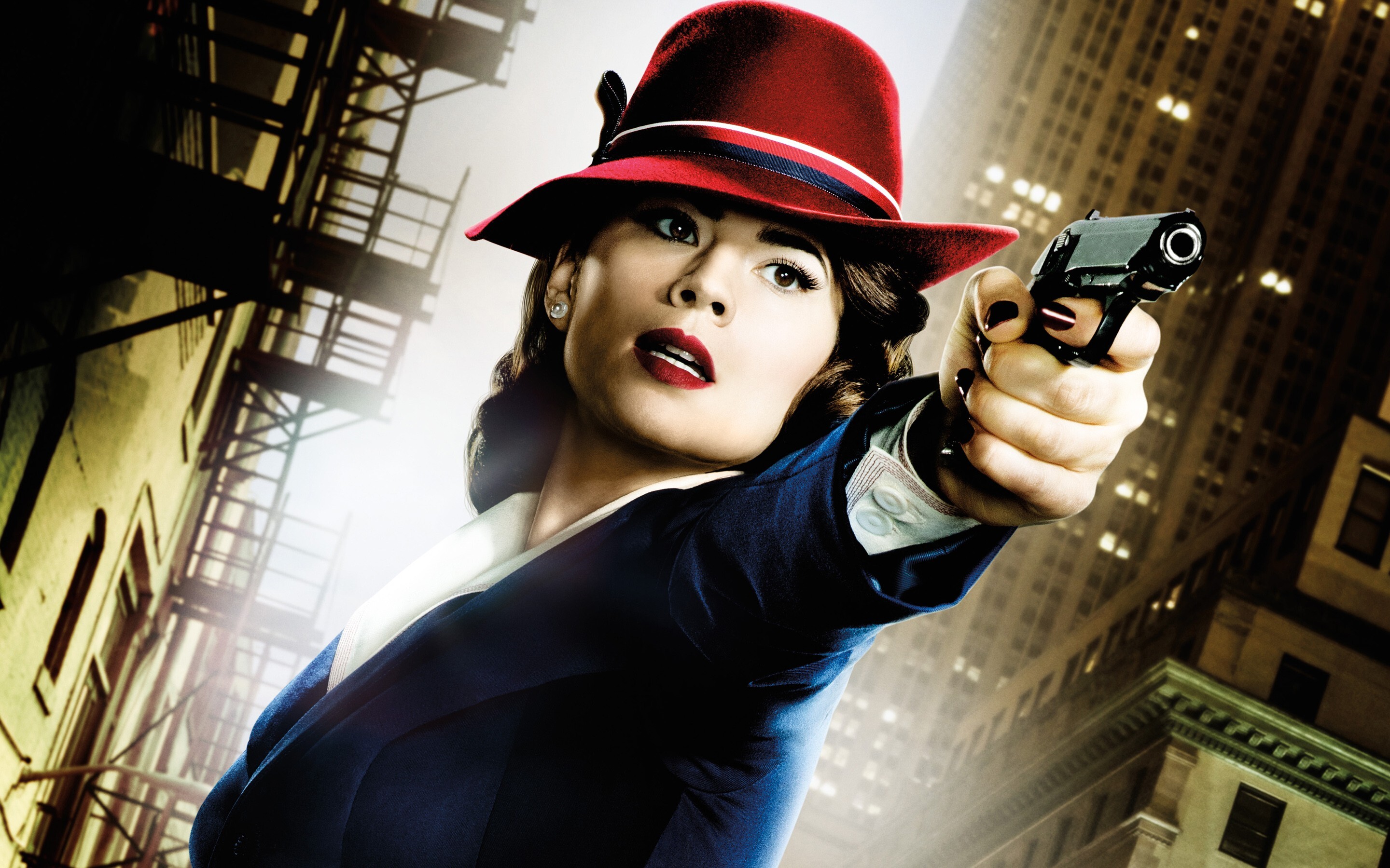 Agent Carter, Hayley Atwell, TV shows, Stunning wallpapers, 2880x1800 HD Desktop