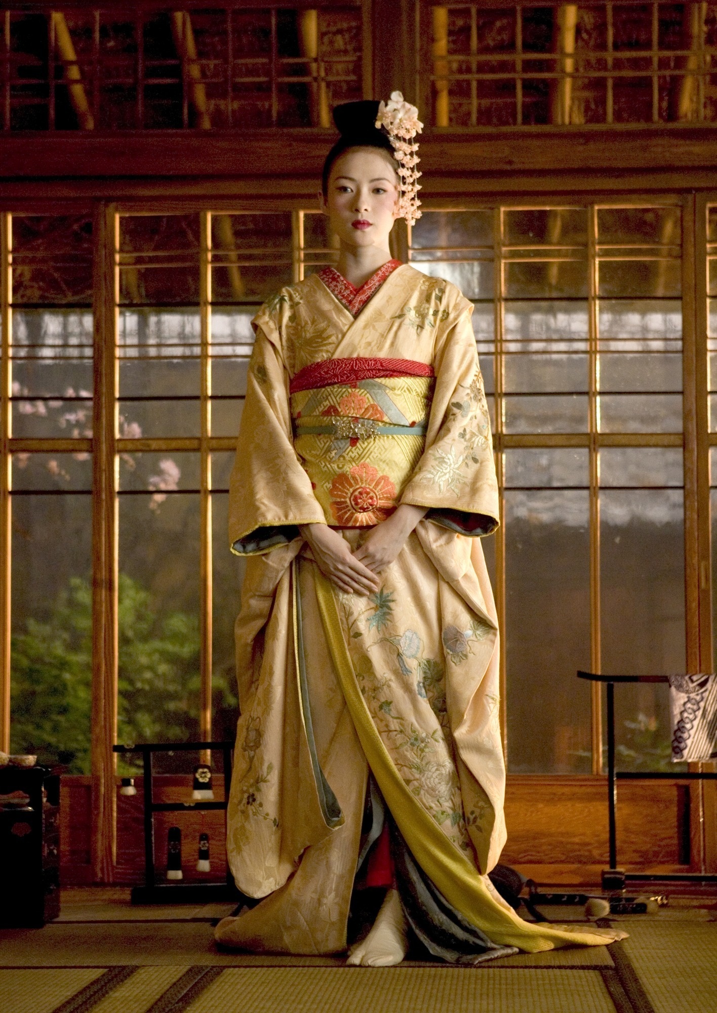 Memoirs of a Geisha, Geisha beauty, Elegant costumes, Exquisite cinematography, 1420x2000 HD Phone