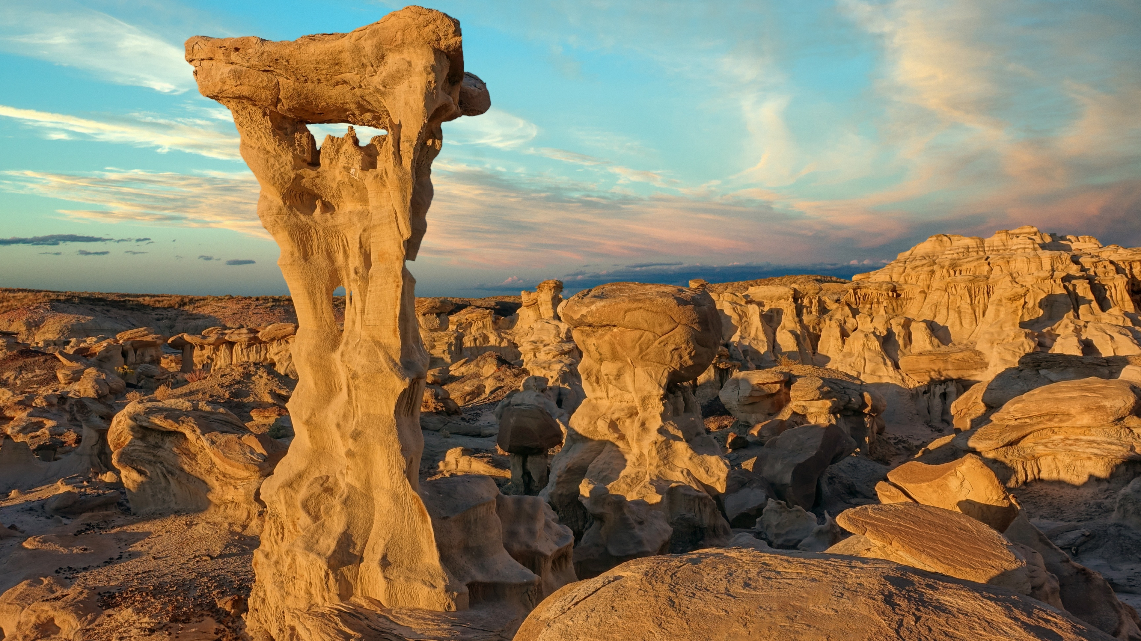 Valley of Dreams New Mexico, Mesmerizing landscapes, Serene atmosphere, Scenic beauty, 3840x2160 4K Desktop