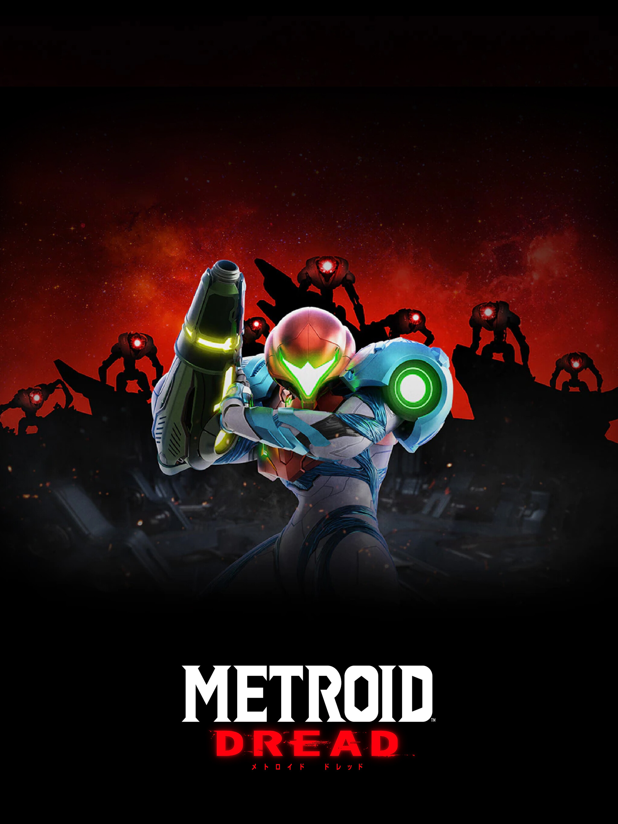 Metroid Dread, Artwork wallpapers, Cat with monocle, Gaming, 2050x2740 HD Phone