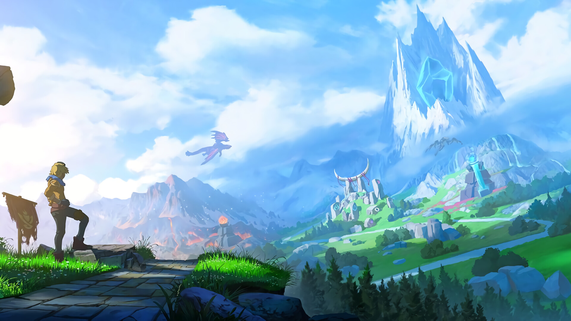 League of Legends 2020, Preseason wallpaper, High res, 1920x1080 Full HD Desktop