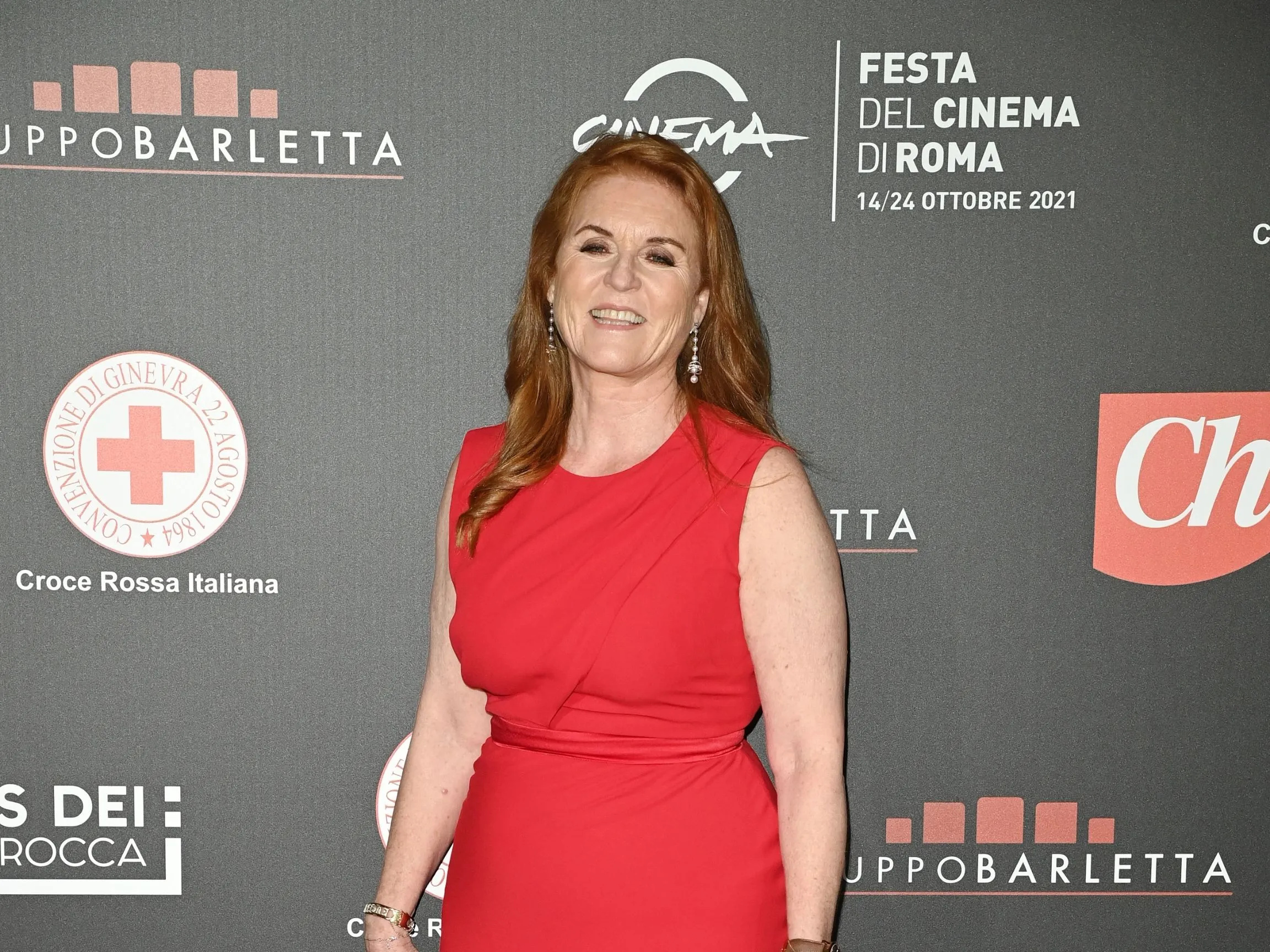 Sarah Ferguson, Celebs, red cross event, Rome, 2310x1730 HD Desktop