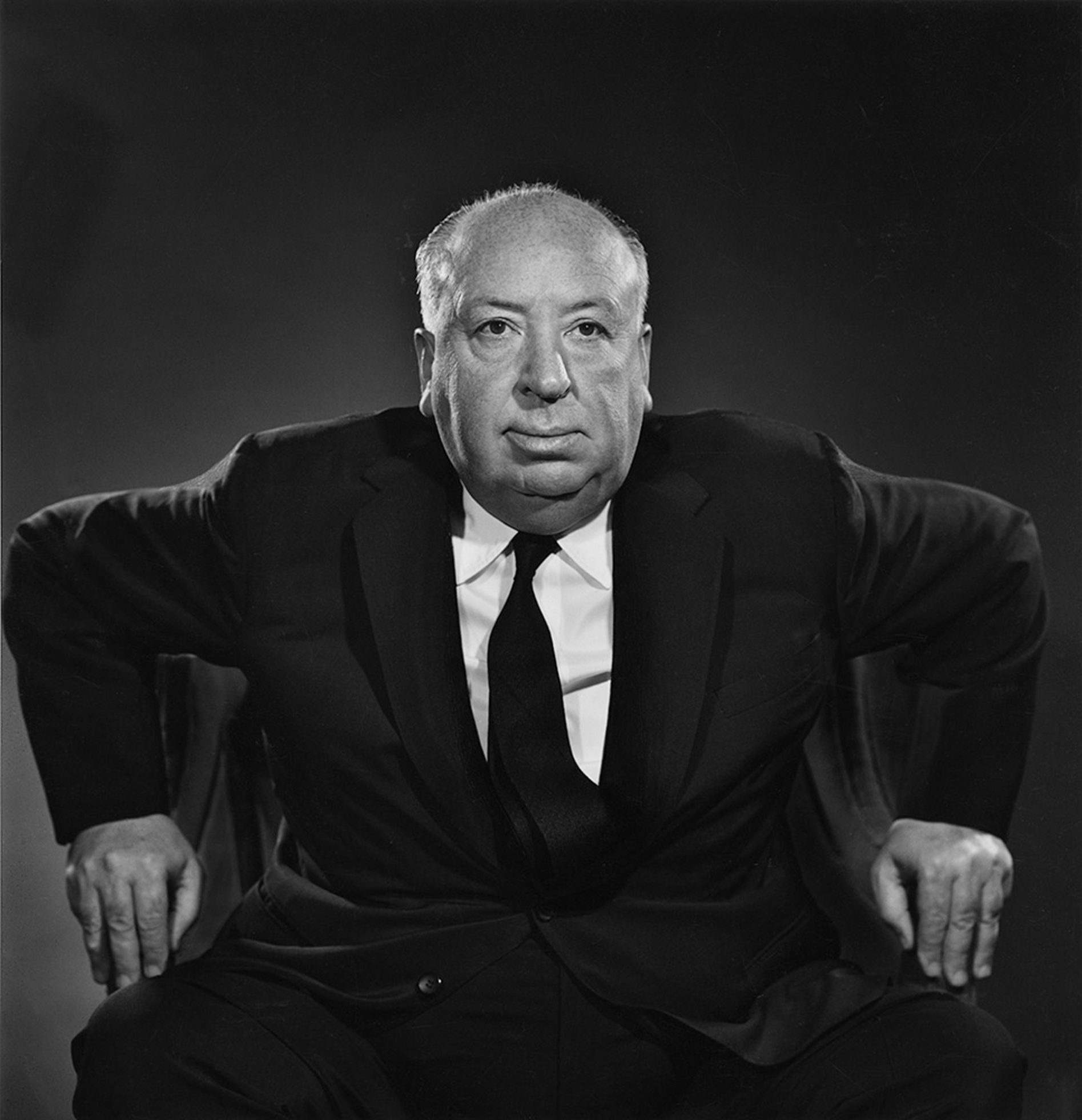 Alfred Hitchcock, Yousuf Karsh, Portrait, 1900x1960 HD Phone