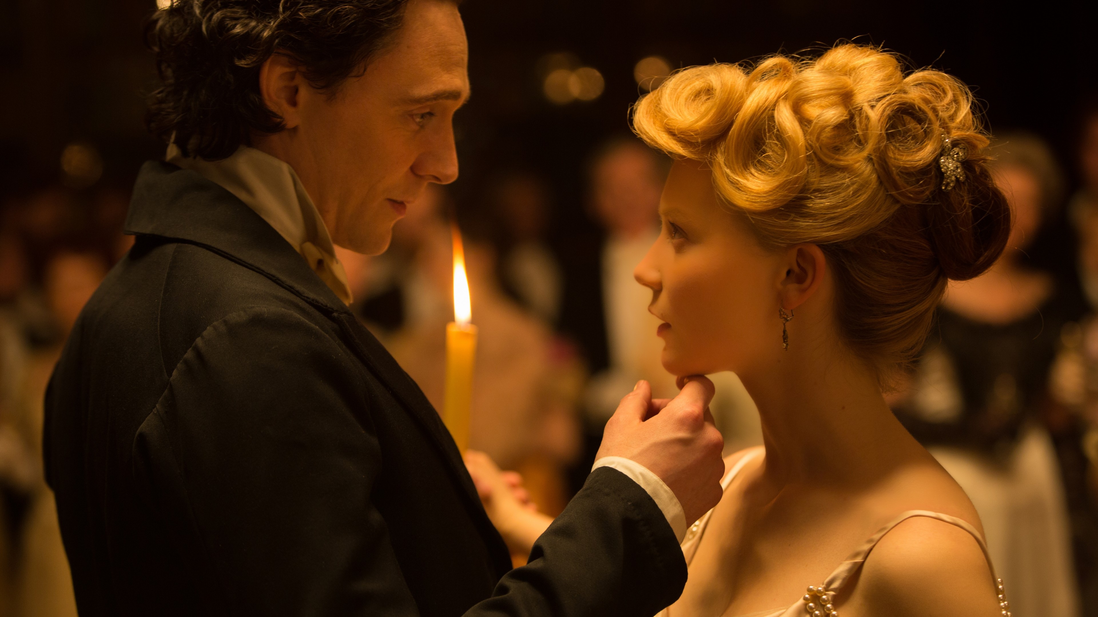 Crimson Peak, Best movies of 2015, Tom Hiddleston, Mia Wasikowska, 3840x2160 4K Desktop