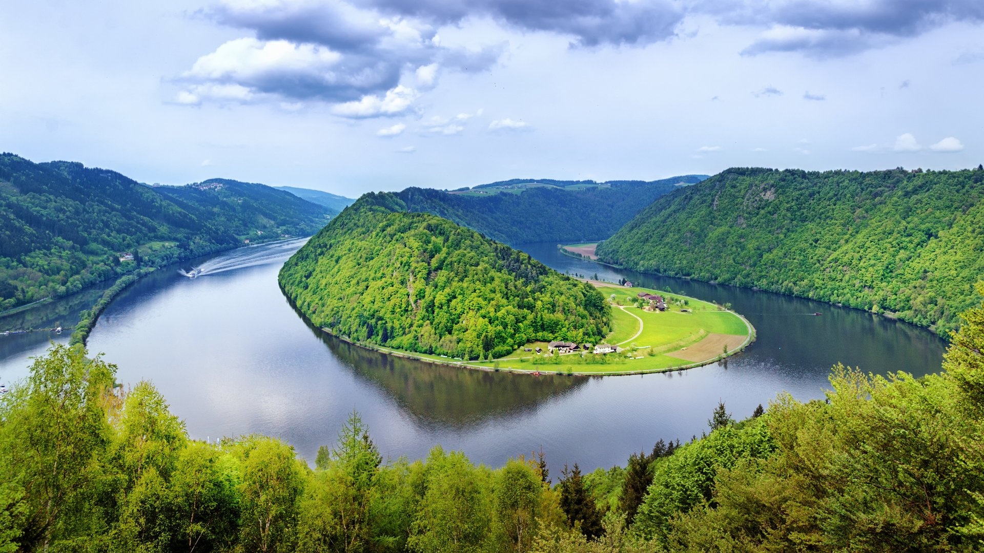 Danube River, Travels, Danube wallpapers, River, 1920x1080 Full HD Desktop