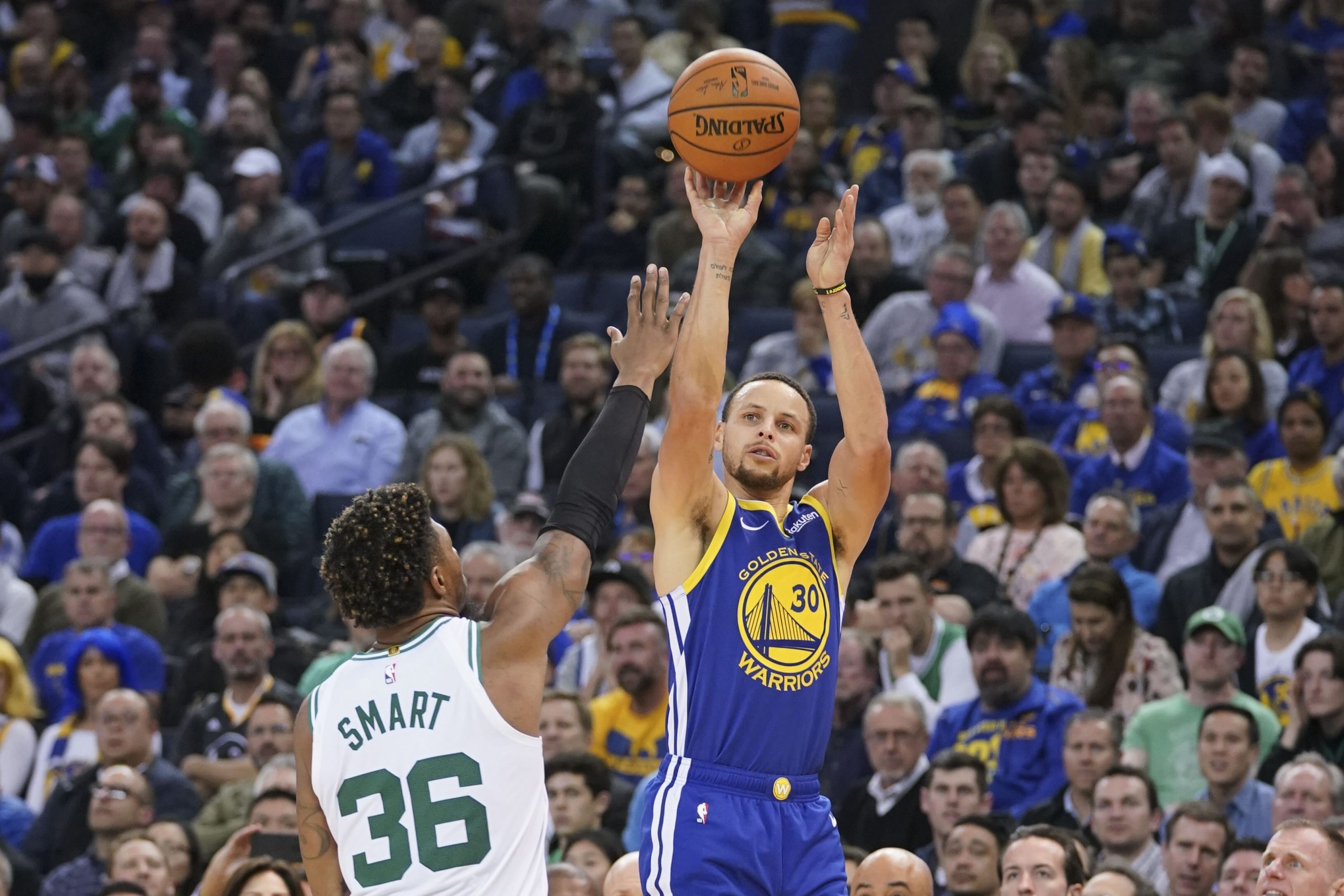 Marcus Smart, Stephen Curry Wallpaper, 2560x1710 HD Desktop