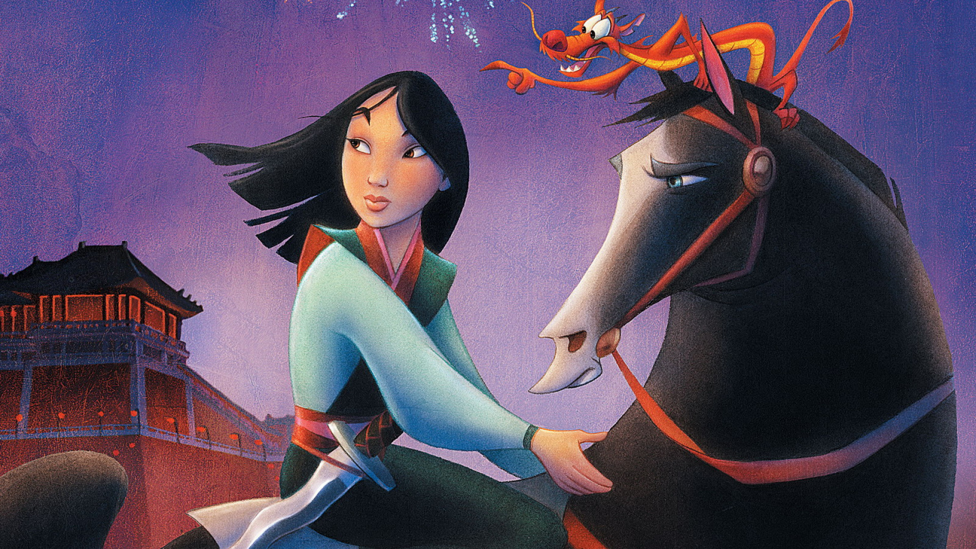 Fa Mulan, Stunning wallpaper, Warrior princess, Disney magic, 1920x1080 Full HD Desktop