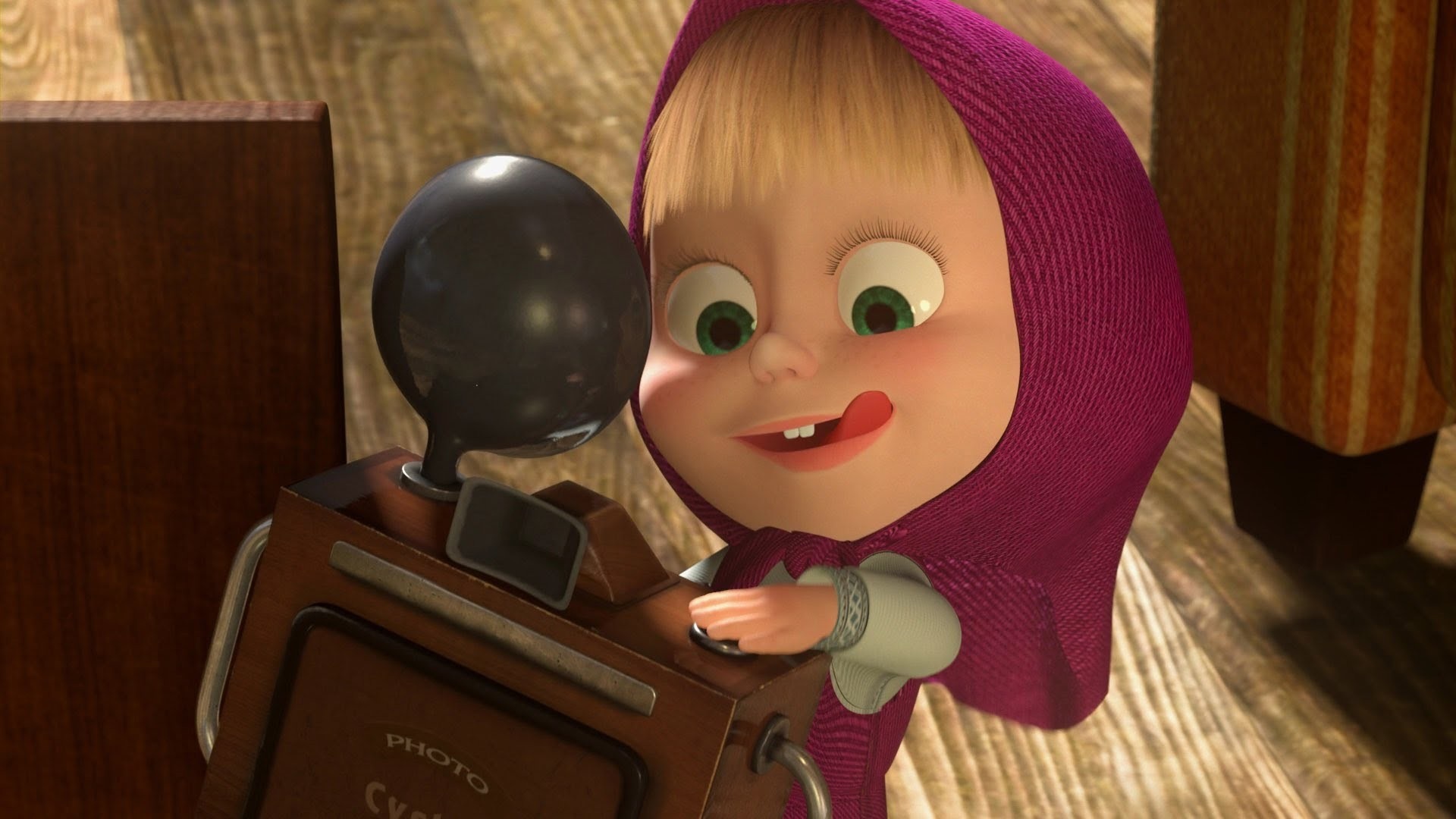 S02E08, Masha and the Bear Wallpaper, 1920x1080 Full HD Desktop