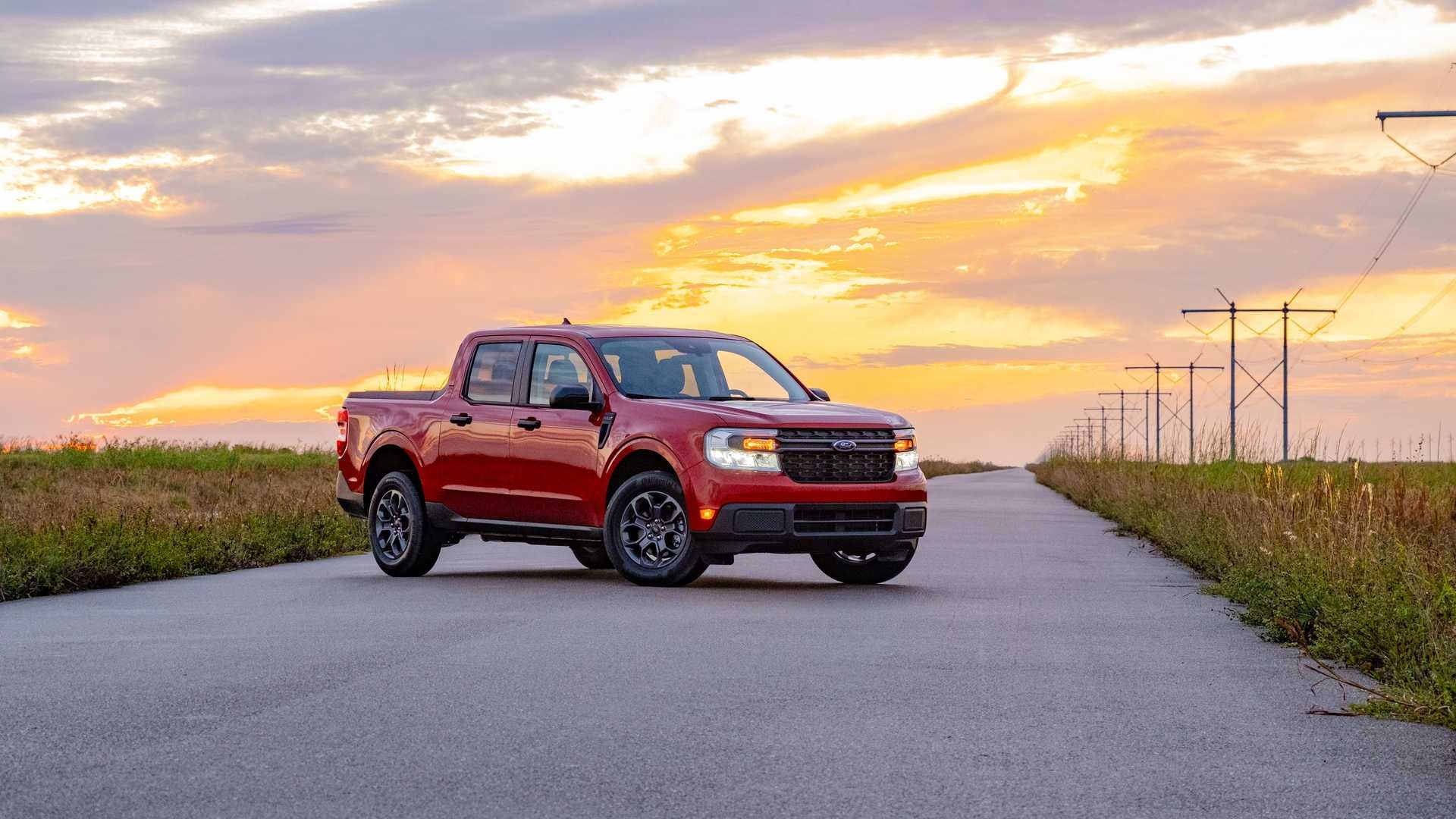 Ford Maverick, 2022 hybrid, Review, Diet truck, 1920x1080 Full HD Desktop