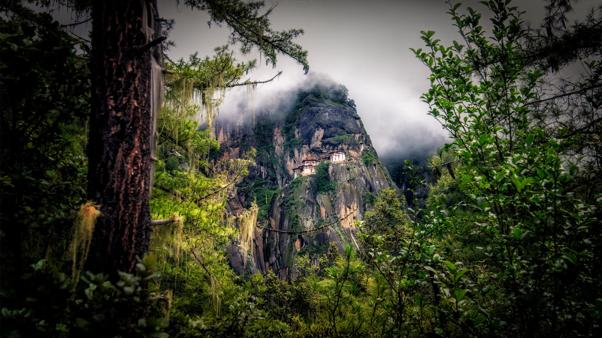 Tiger's Nest, Bhutan, Hiking, Temples, 1920x1080 Full HD Desktop