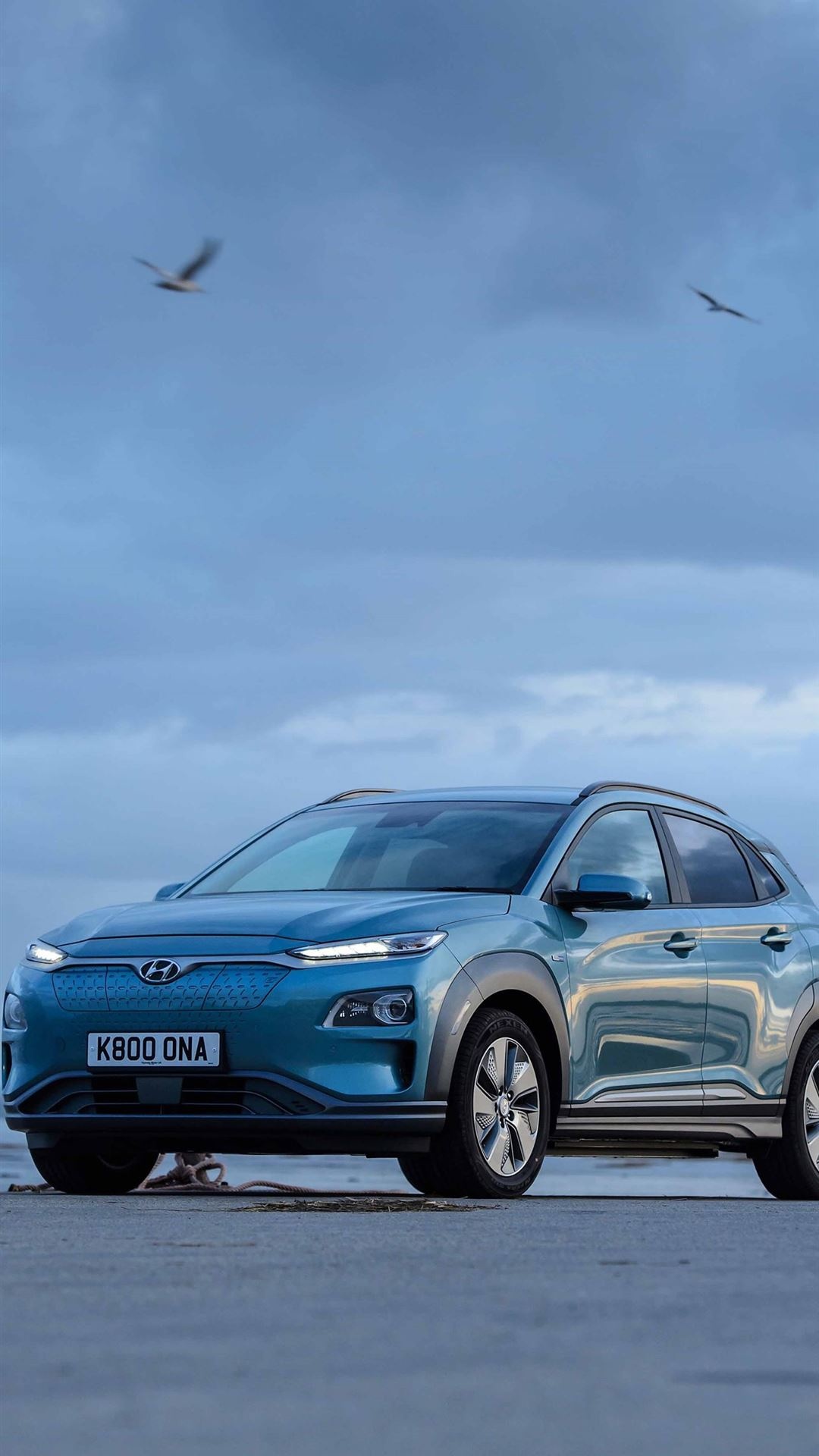 Hyundai Kona, EV model, iPhone wallpapers, Free download, 1080x1920 Full HD Phone