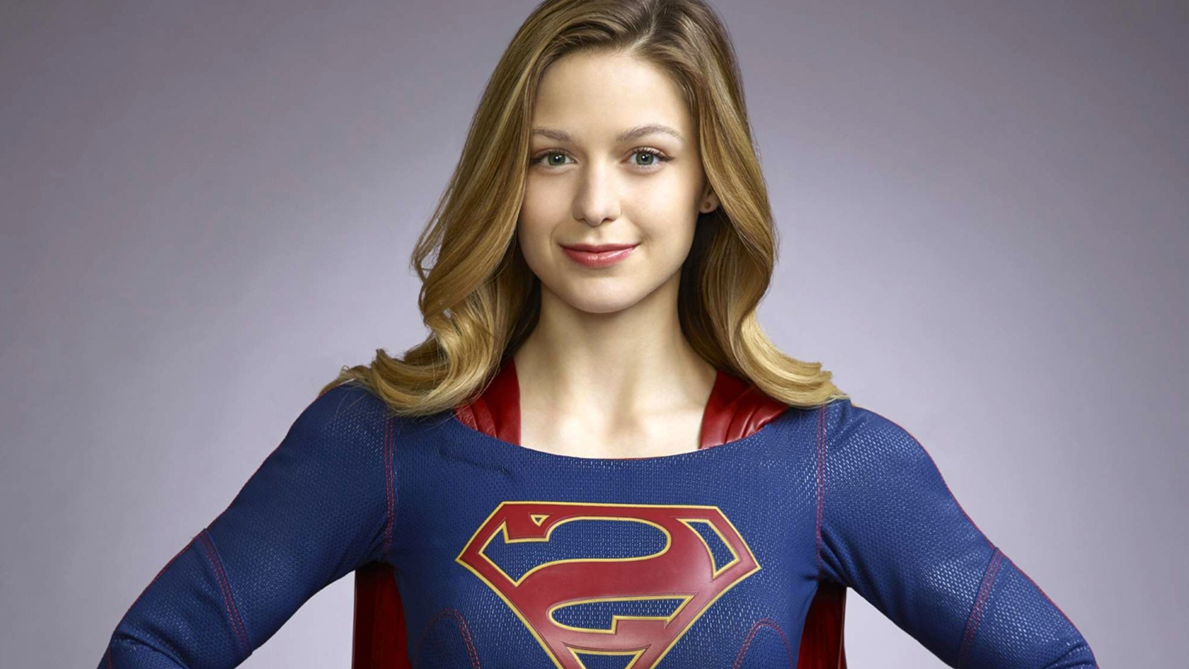 Melissa Benoist, Kara Danvers, House of El shield, 4K Desktop wallpaper