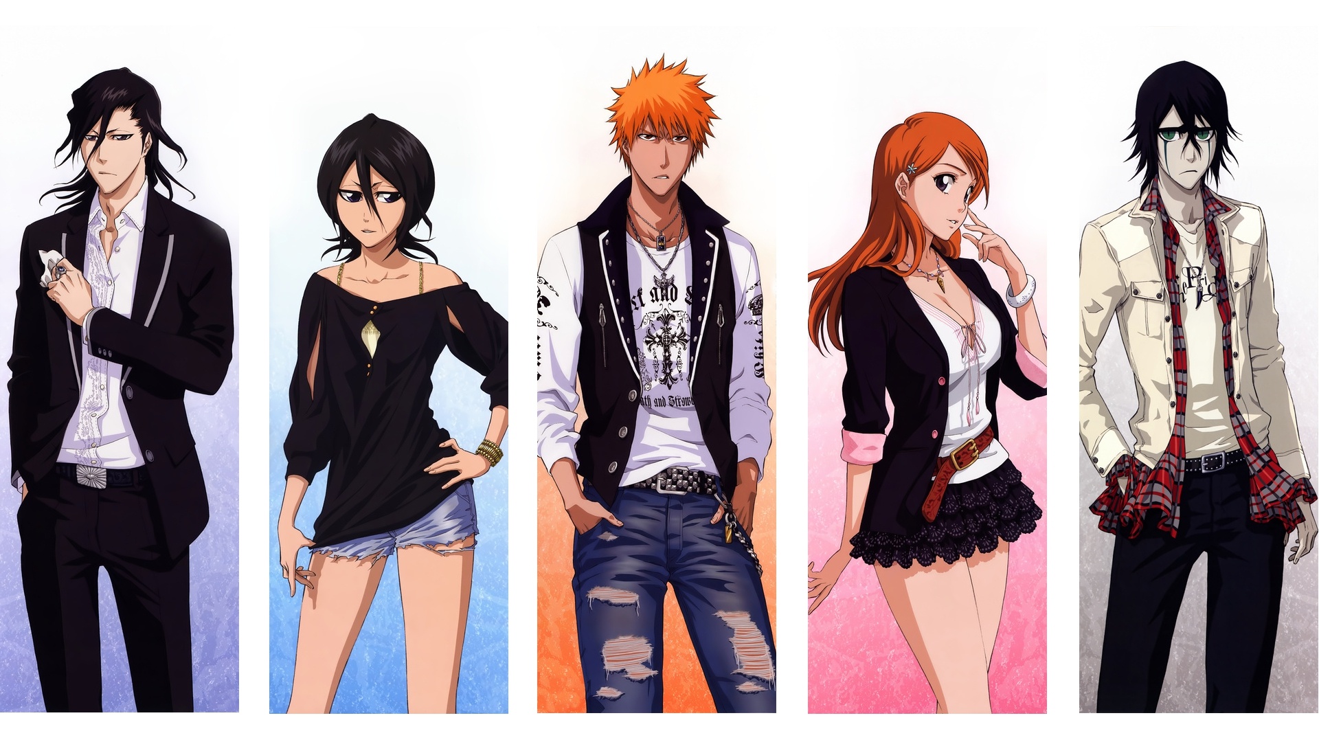 Bleach characters, Ichigo and Rukia Wallpaper, 1920x1080 Full HD Desktop