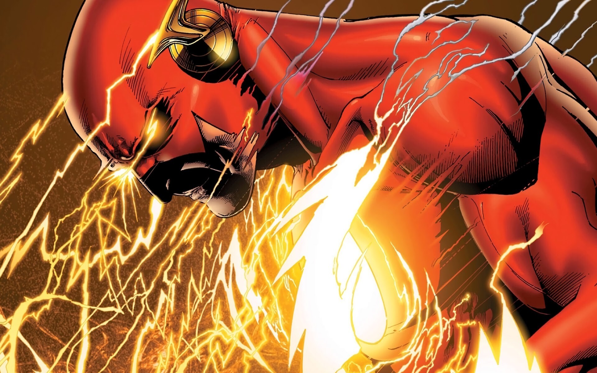 Flash PC desktop wallpaper, 4K resolution, Comic book superhero, Speed force, 1920x1200 HD Desktop