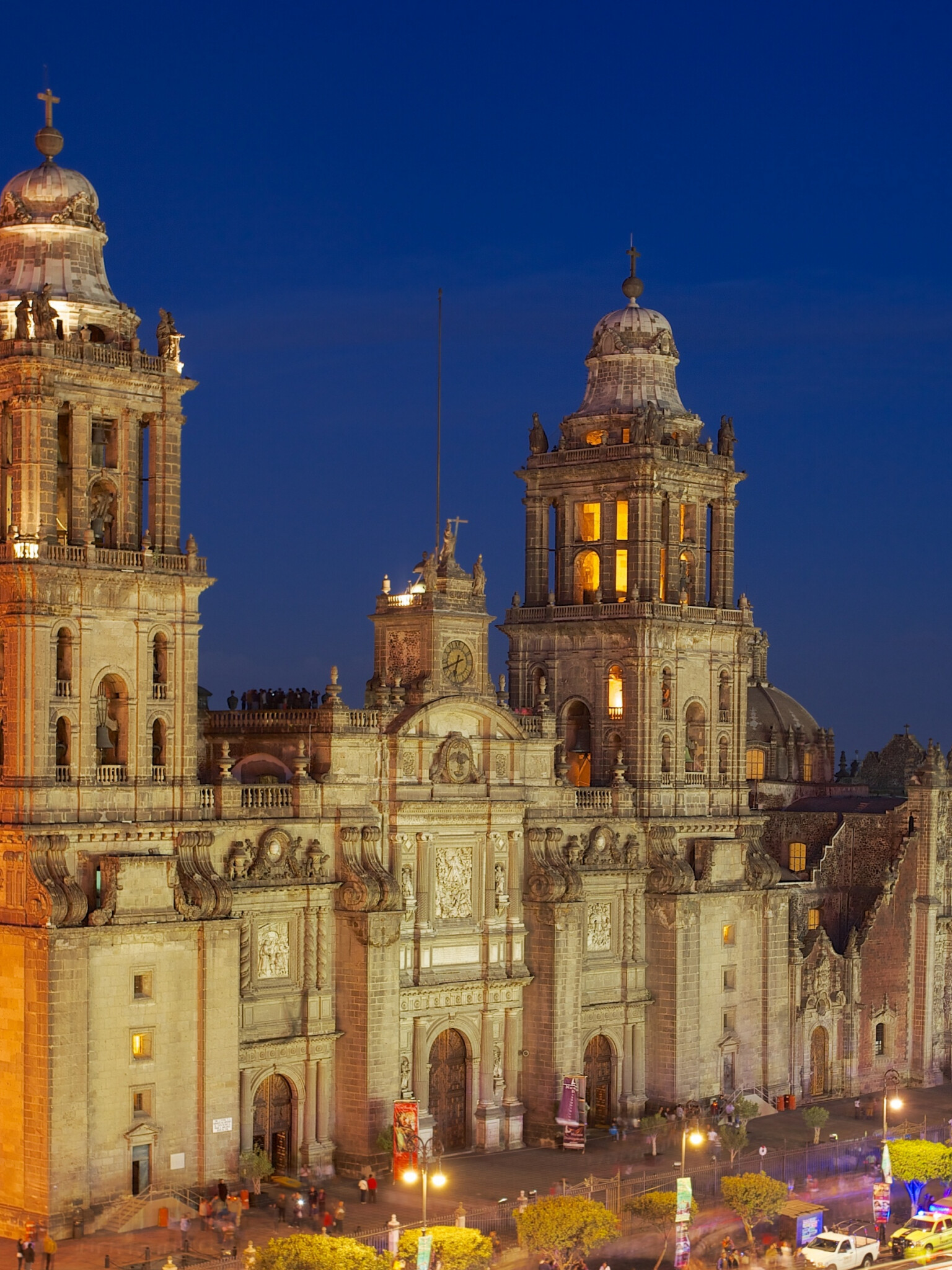 Metropolitan Cathedral, Mexico Wallpaper, 1540x2050 HD Phone