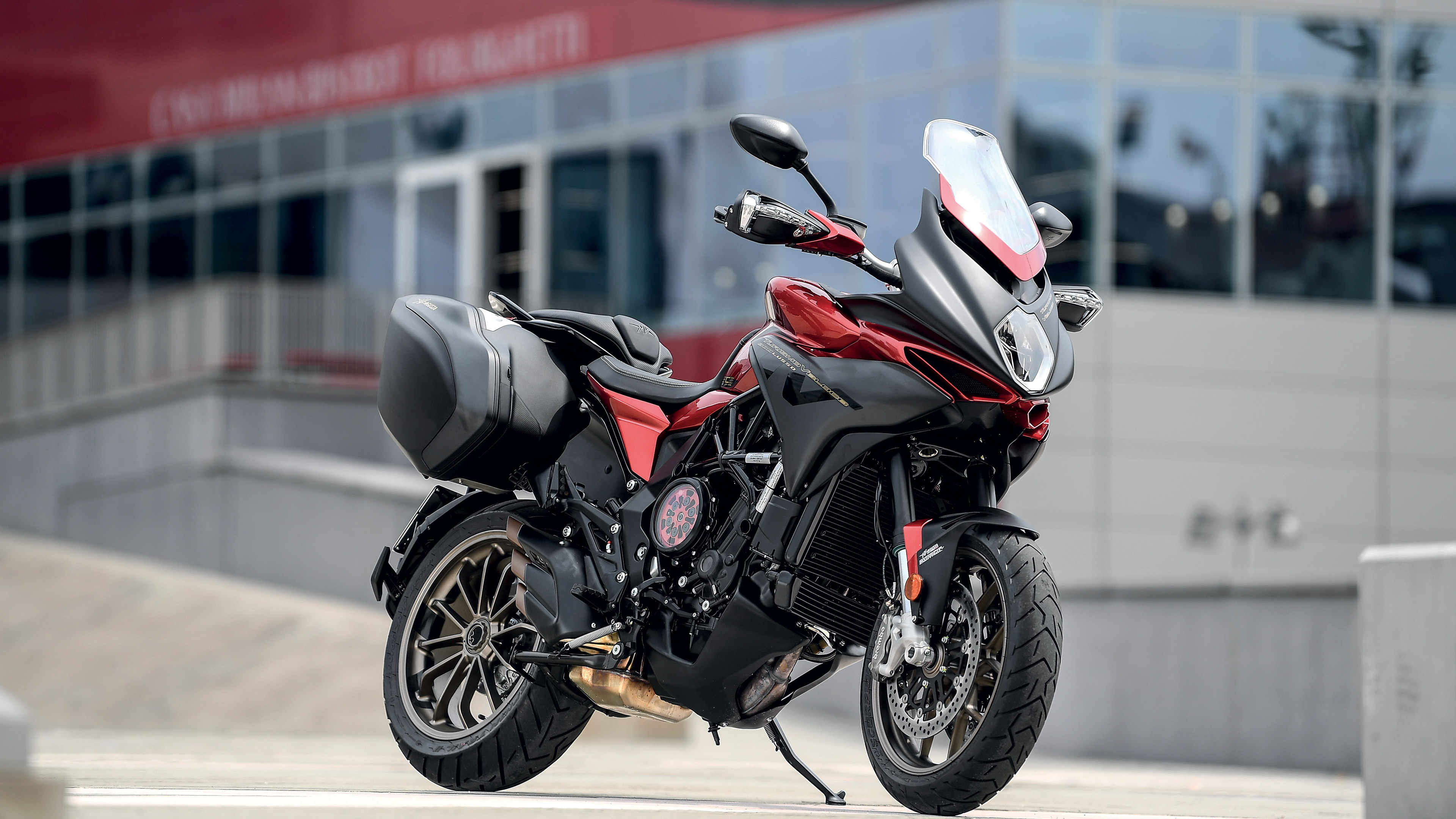 MV Agusta Turismo Veloce Rosso, Adventure bike, Top sellers, 3840x2160 4K Desktop