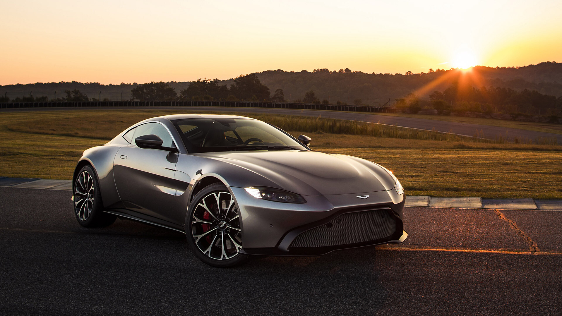 Aston Martin Vantage, Luxury sports car, Speed and power, Elegance and style, 1920x1080 Full HD Desktop