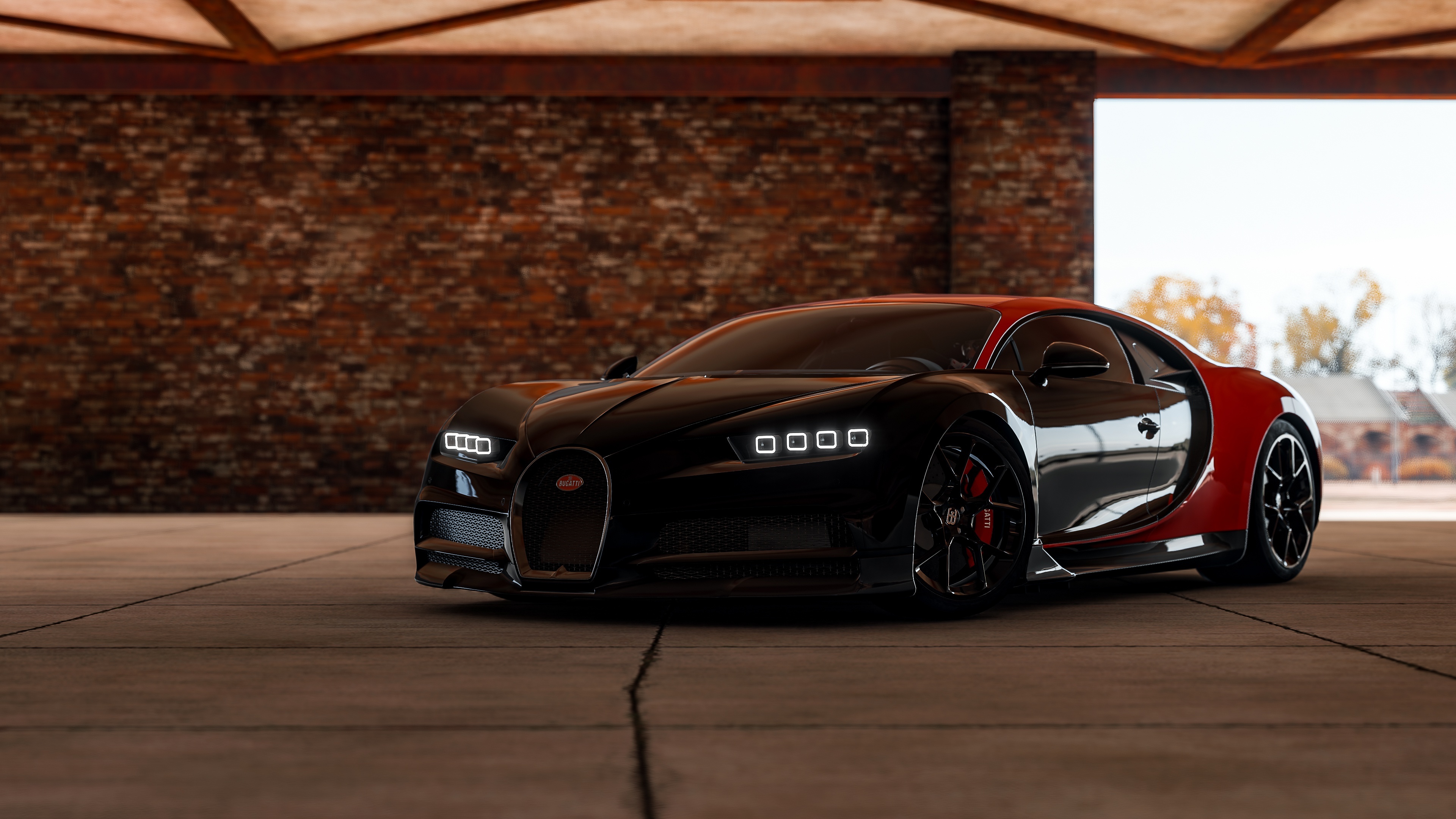 Forza Horizon, Bugatti Chiron Wallpaper, 3840x2160 4K Desktop