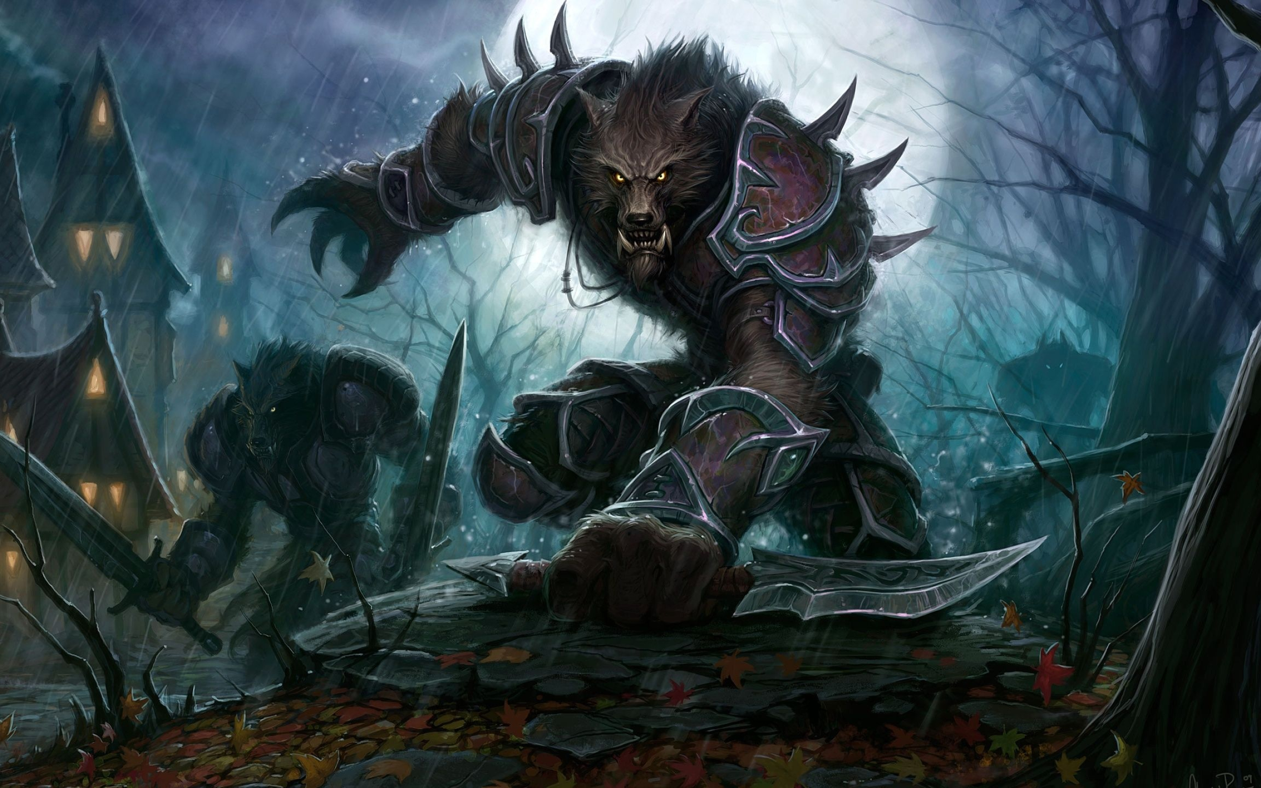 Worgens, WoW Wallpaper, 2560x1600 HD Desktop