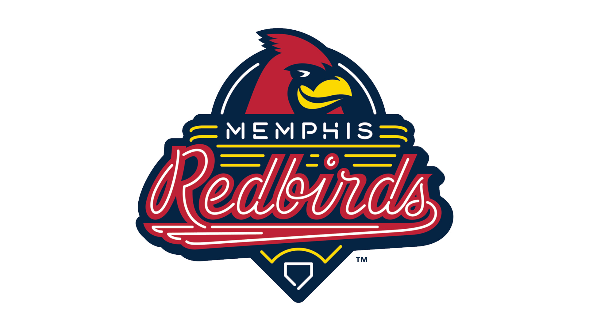 Logo, Memphis Redbirds Wallpaper, 1920x1080 Full HD Desktop