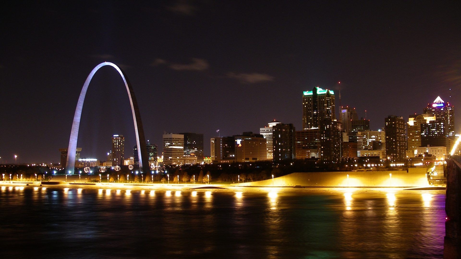 St. Louis Arch, Desktop backgrounds, Landmark attraction, Gateway to the West, 1920x1080 Full HD Desktop