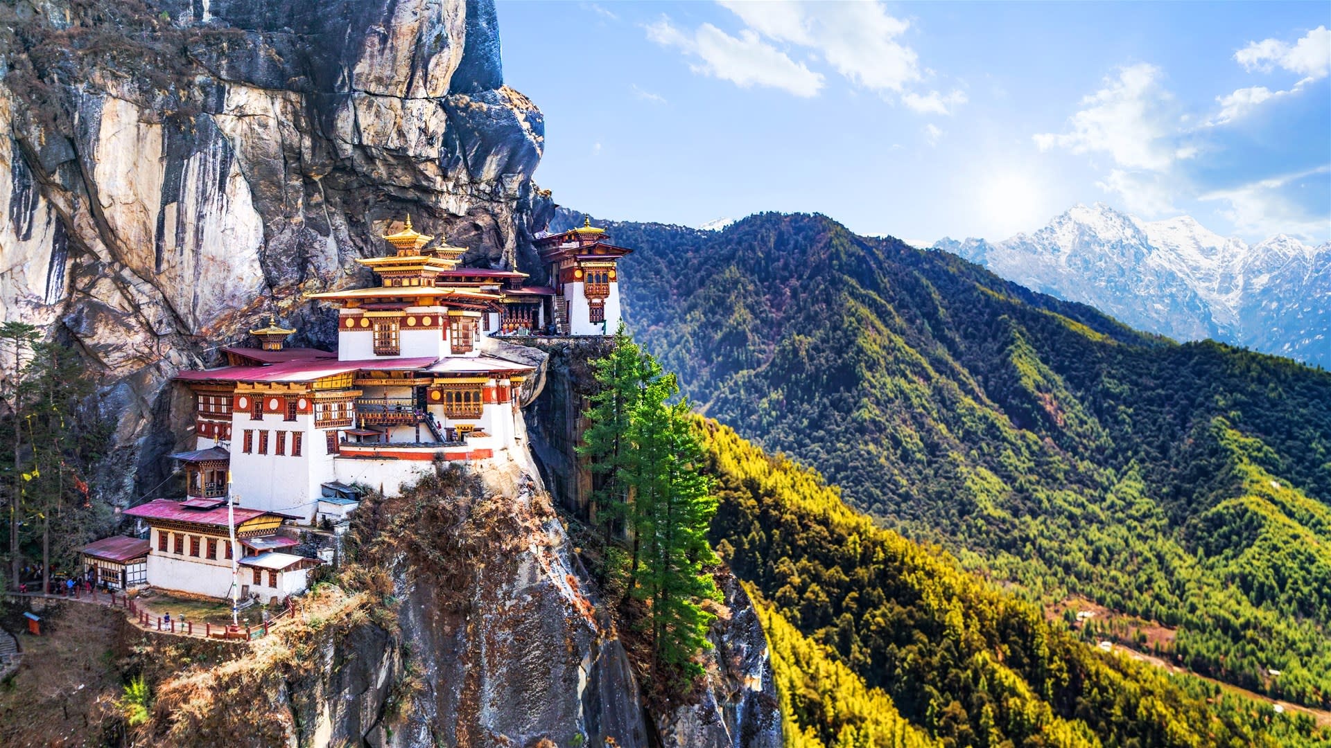 Paro Valley, Bhutan, Bhutan Wallpaper, Christopher Peltier, 1920x1080 Full HD Desktop