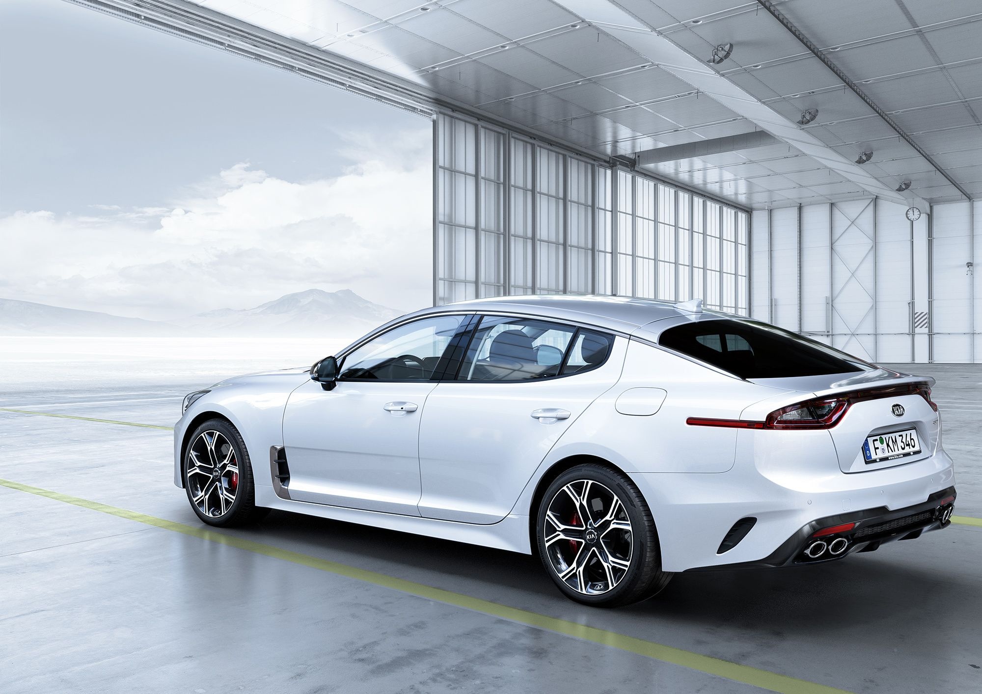 Kia Stinger, Sports car, Top performance, Free wallpaper, 2000x1420 HD Desktop