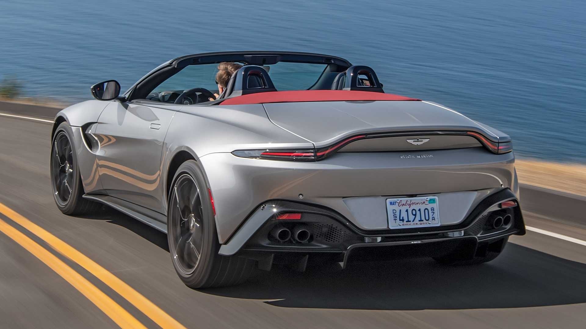 Aston Vantage Roadster, Luxury convertible, First drive review, Cool demeanor, 1920x1080 Full HD Desktop