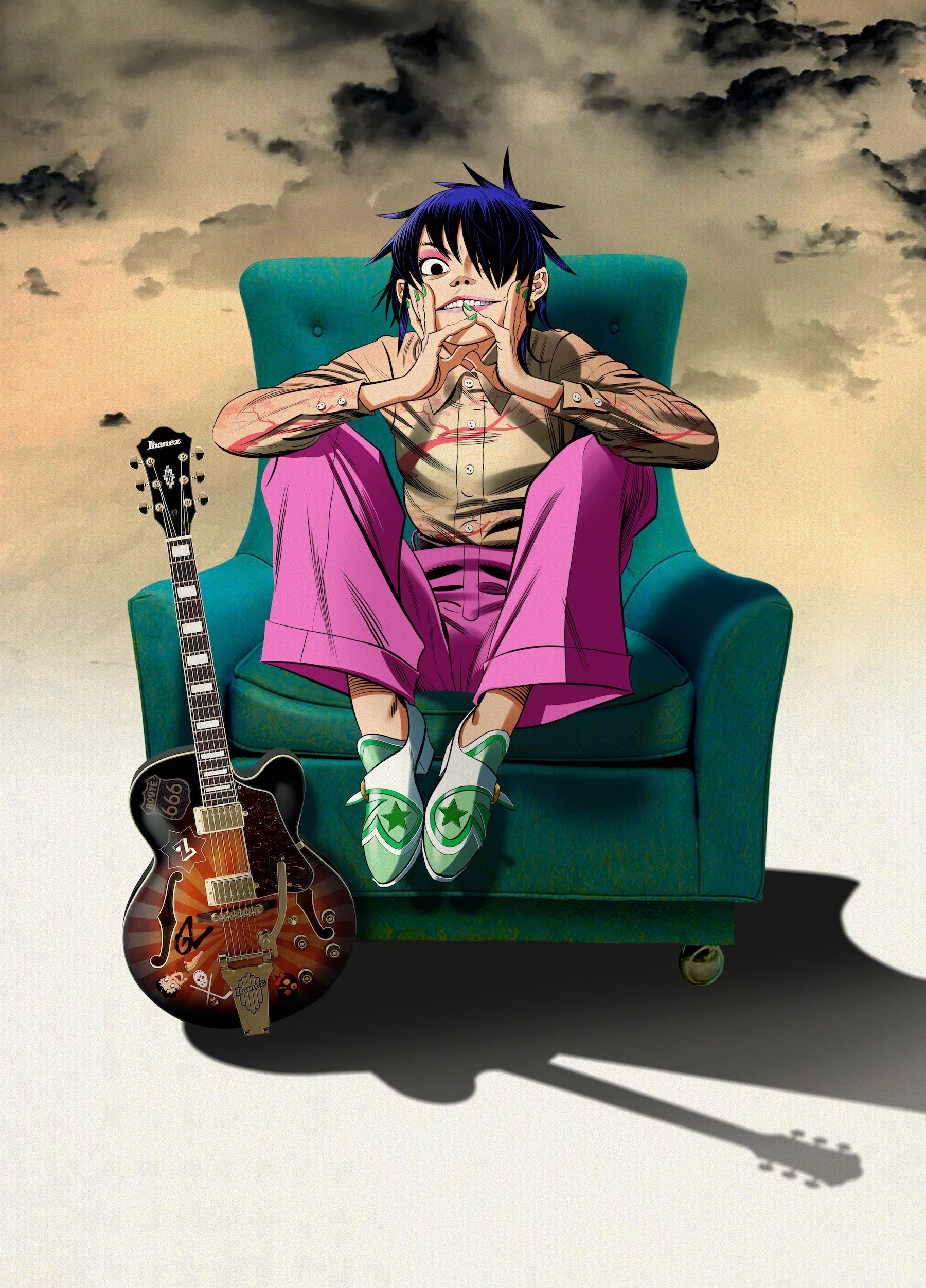 Noodle (Gorillaz), Mays horoscopes, Intriguing collaboration, Musician's perspective, 1800x2510 HD Phone