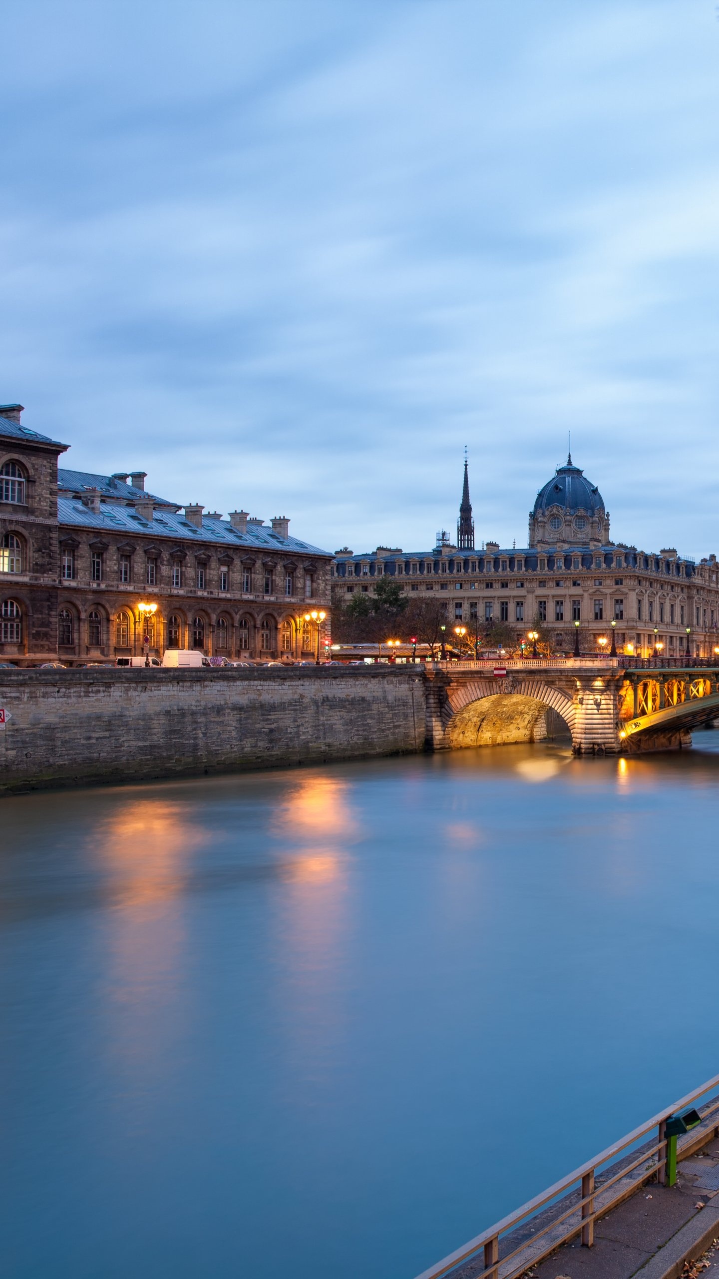 Seine River, Paris, Man Made, 1440x2560 HD Phone