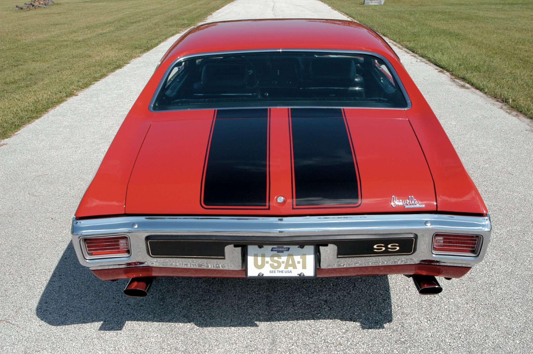 1970 LS6 Back View, Chevrolet Chevelle Wallpaper, 2050x1370 HD Desktop