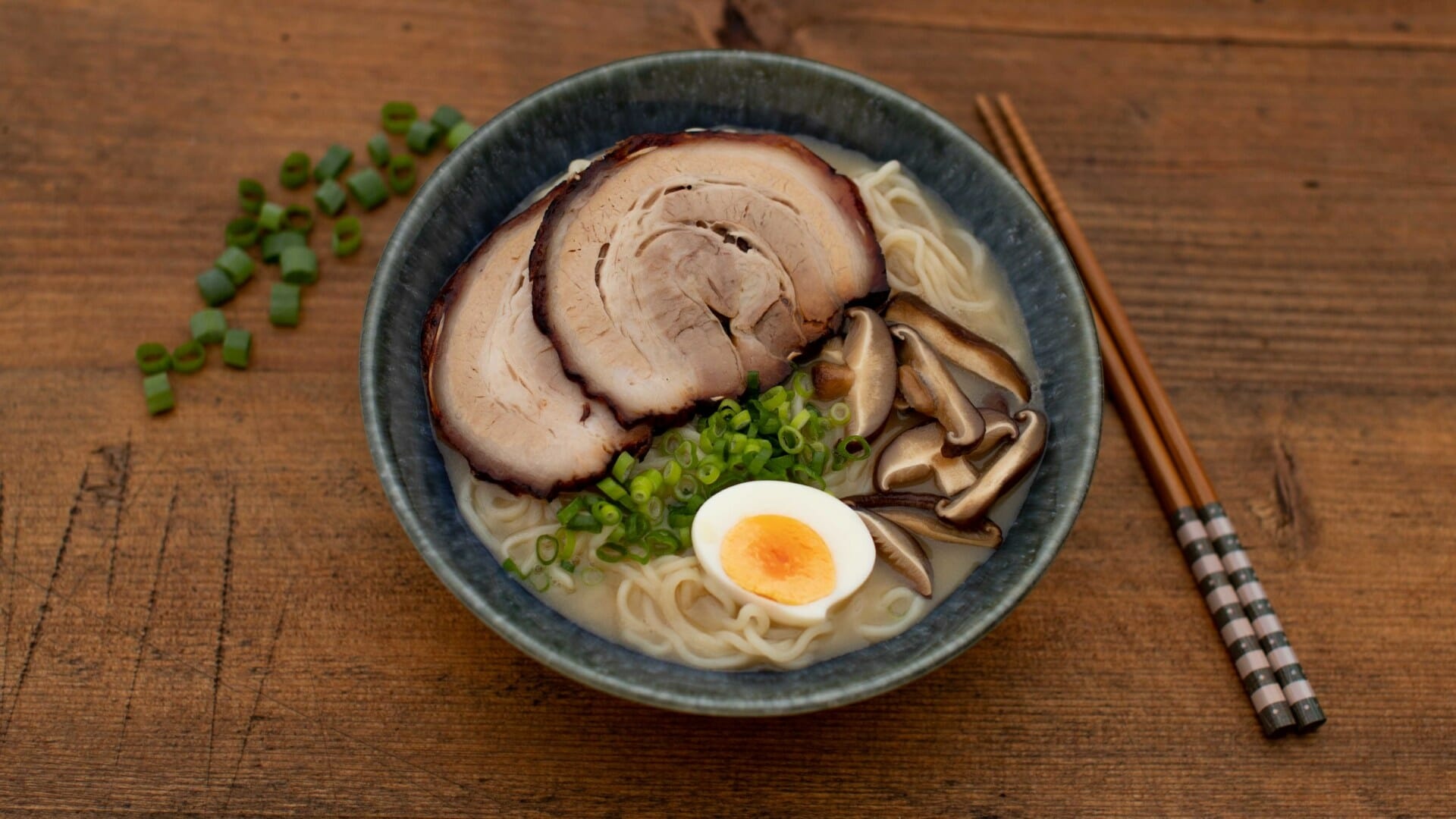 Miso soup with shiitake, Asian street food, Savory flavors, Authentic culinary experience, 1920x1080 Full HD Desktop