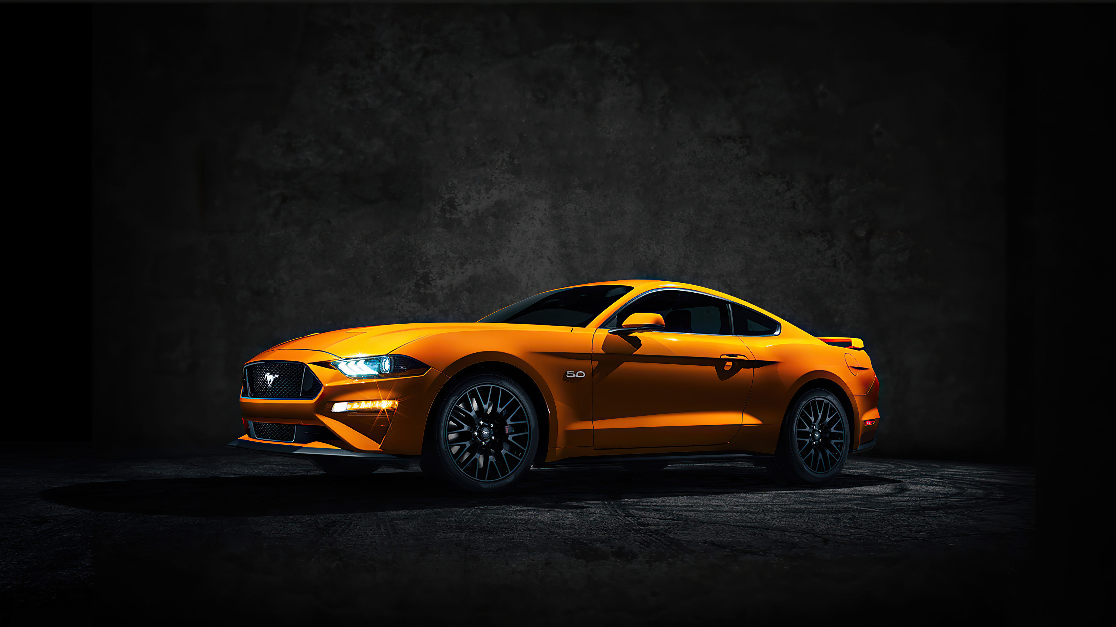 Side View, Mustang Wallpaper, 3840x2160 4K Desktop