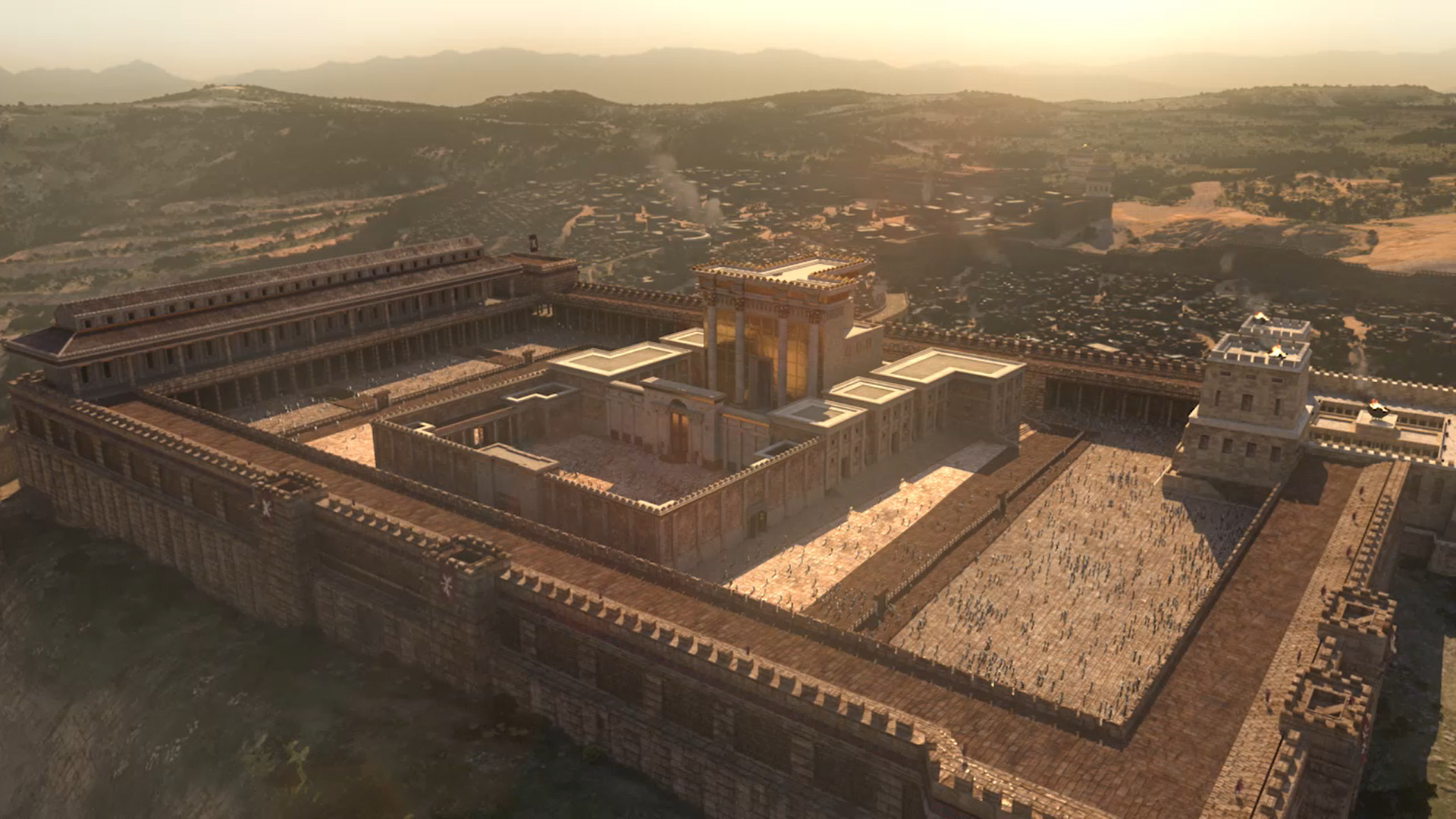 The Second Temple, Jerusalem Wallpaper, 1920x1080 Full HD Desktop