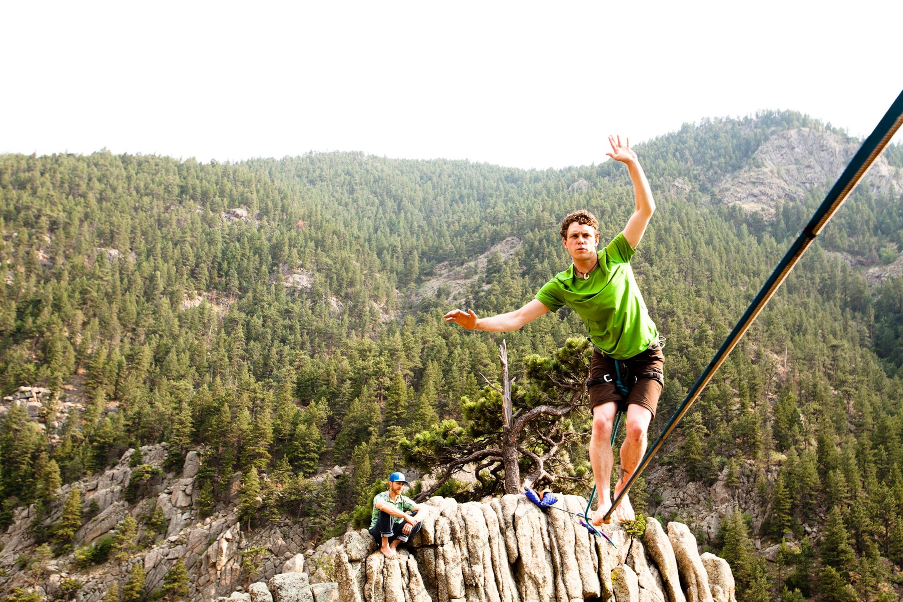 Boulder Canyon, Slacklining Wallpaper, 3080x2050 HD Desktop