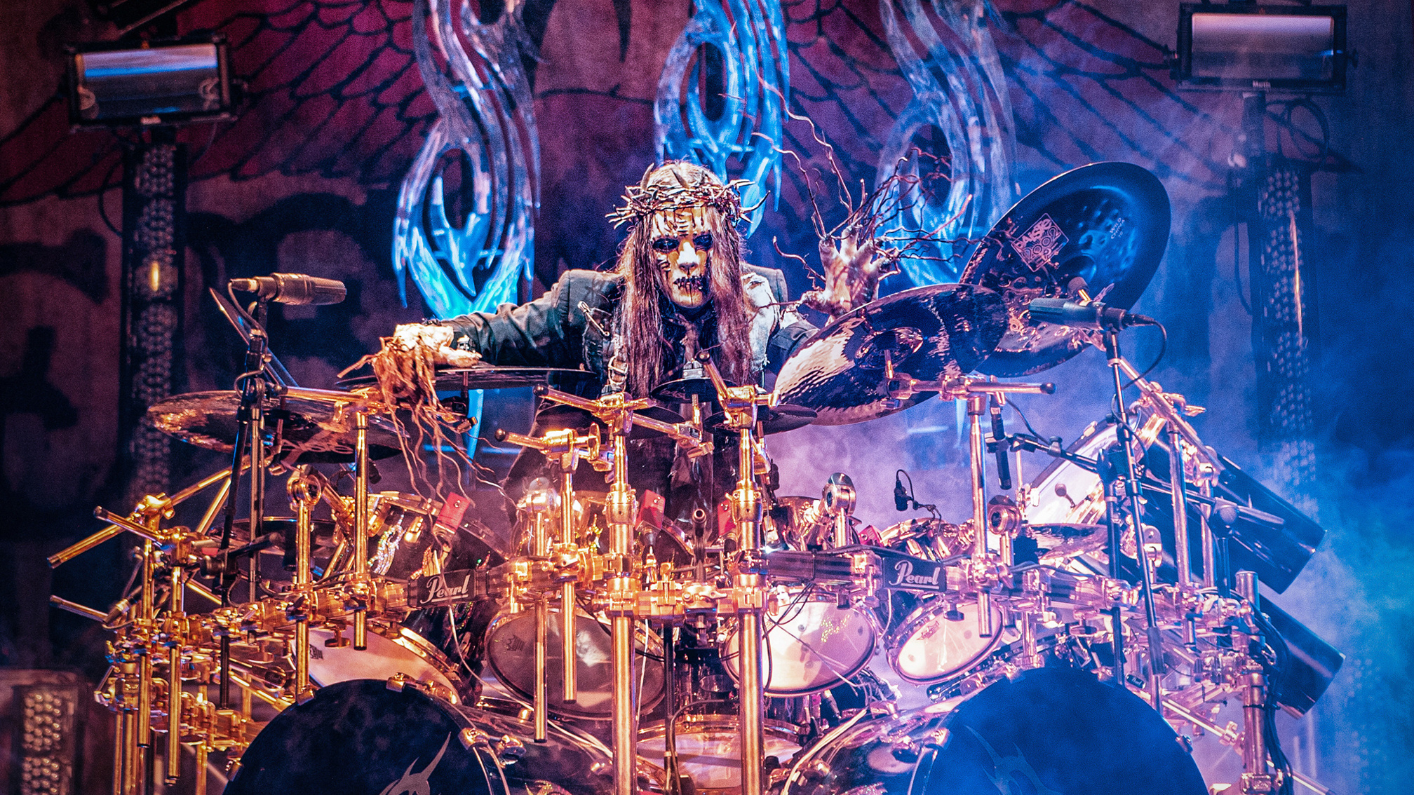 Joey Jordison, Drummer's work, Jodrison's reputation, 2020x1140 HD Desktop