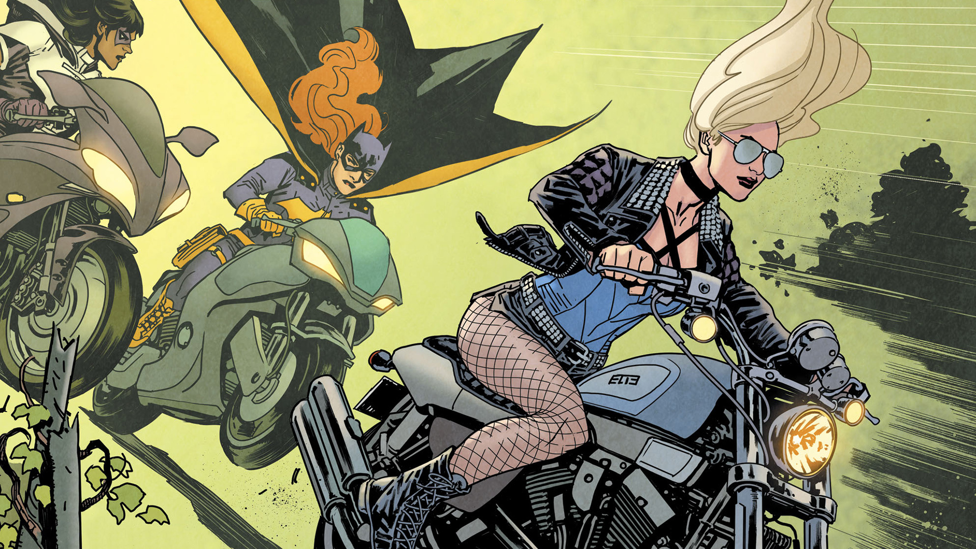 Batgirl, Birds of Prey, DC Comics, Black Canary, 1920x1080 Full HD Desktop