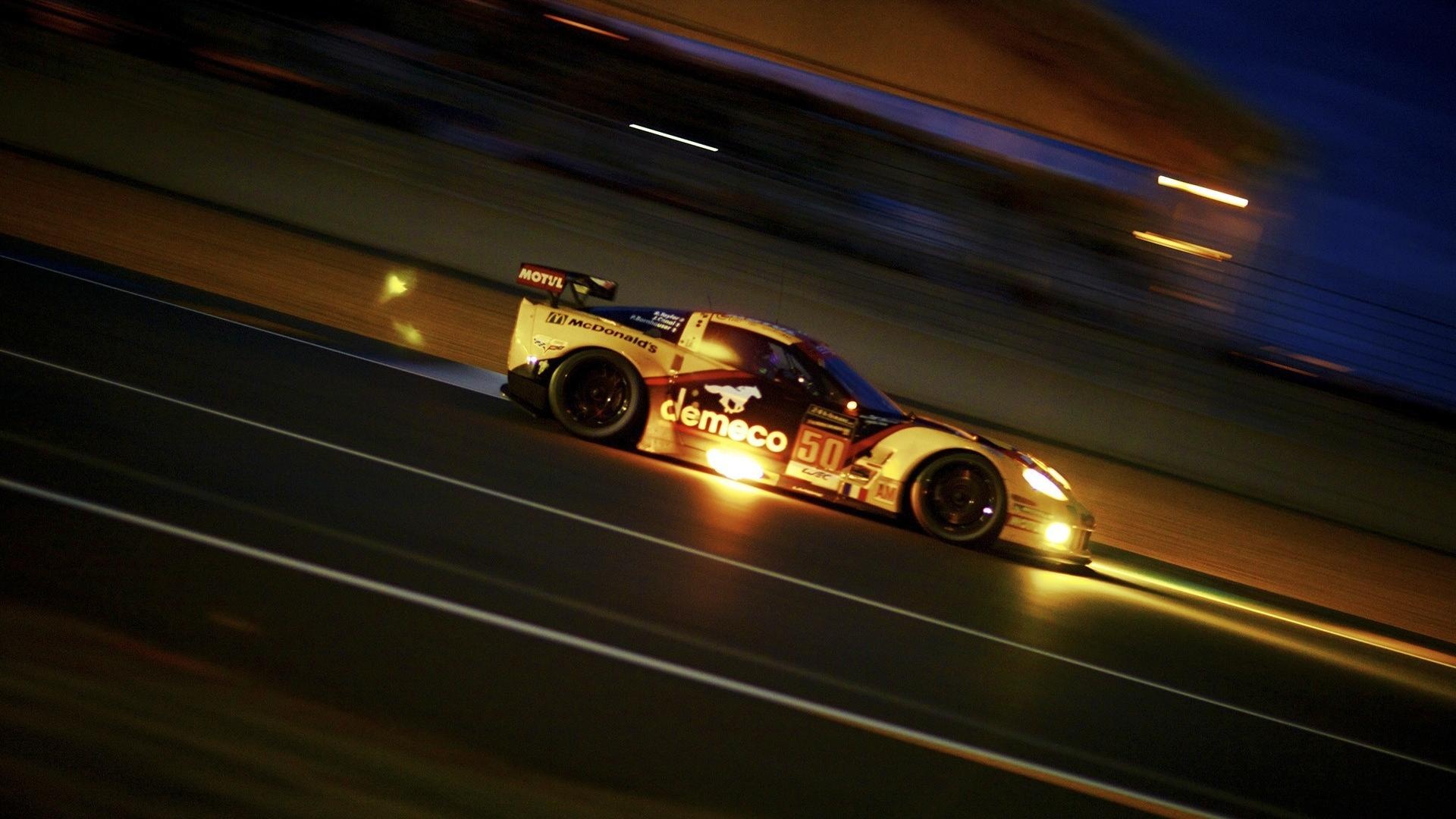 Le Mans cars, Drift, Maximum speed, Audi R18, 1920x1080 Full HD Desktop