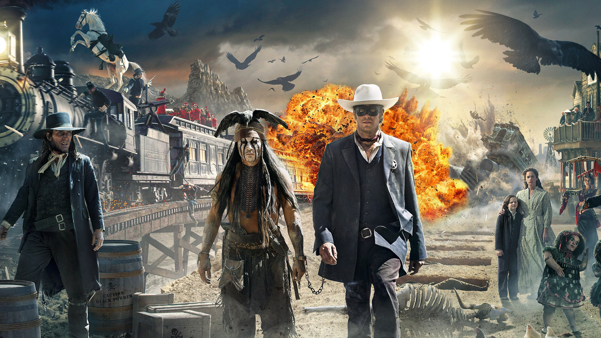 The Lone Ranger movie, Download Lone Ranger wallpaper, Unique desktop backgrounds, Million-dollar aesthetics, 1920x1080 Full HD Desktop