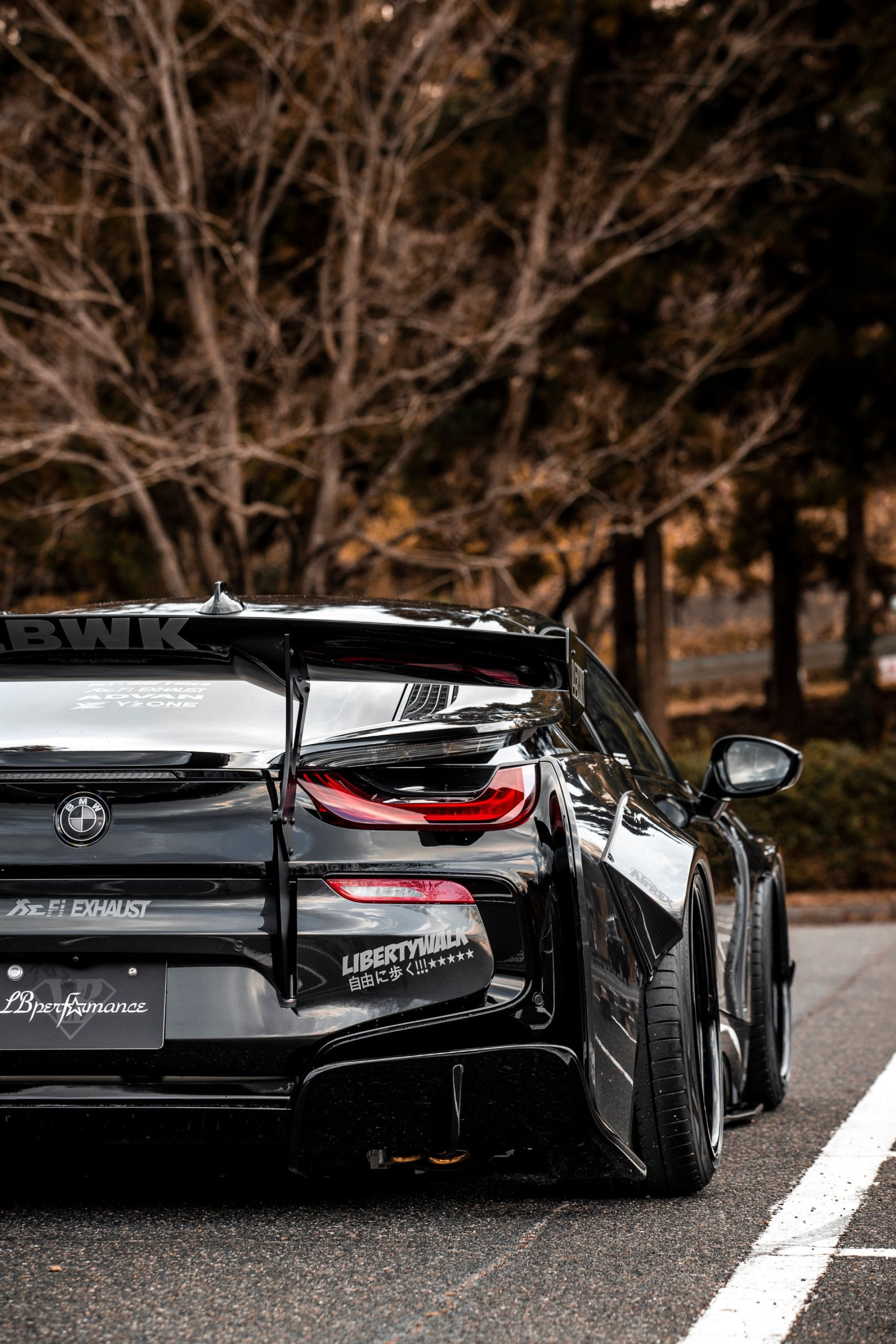 BMW i8, Liberty Walk Cars Wallpaper, 2000x3000 HD Phone