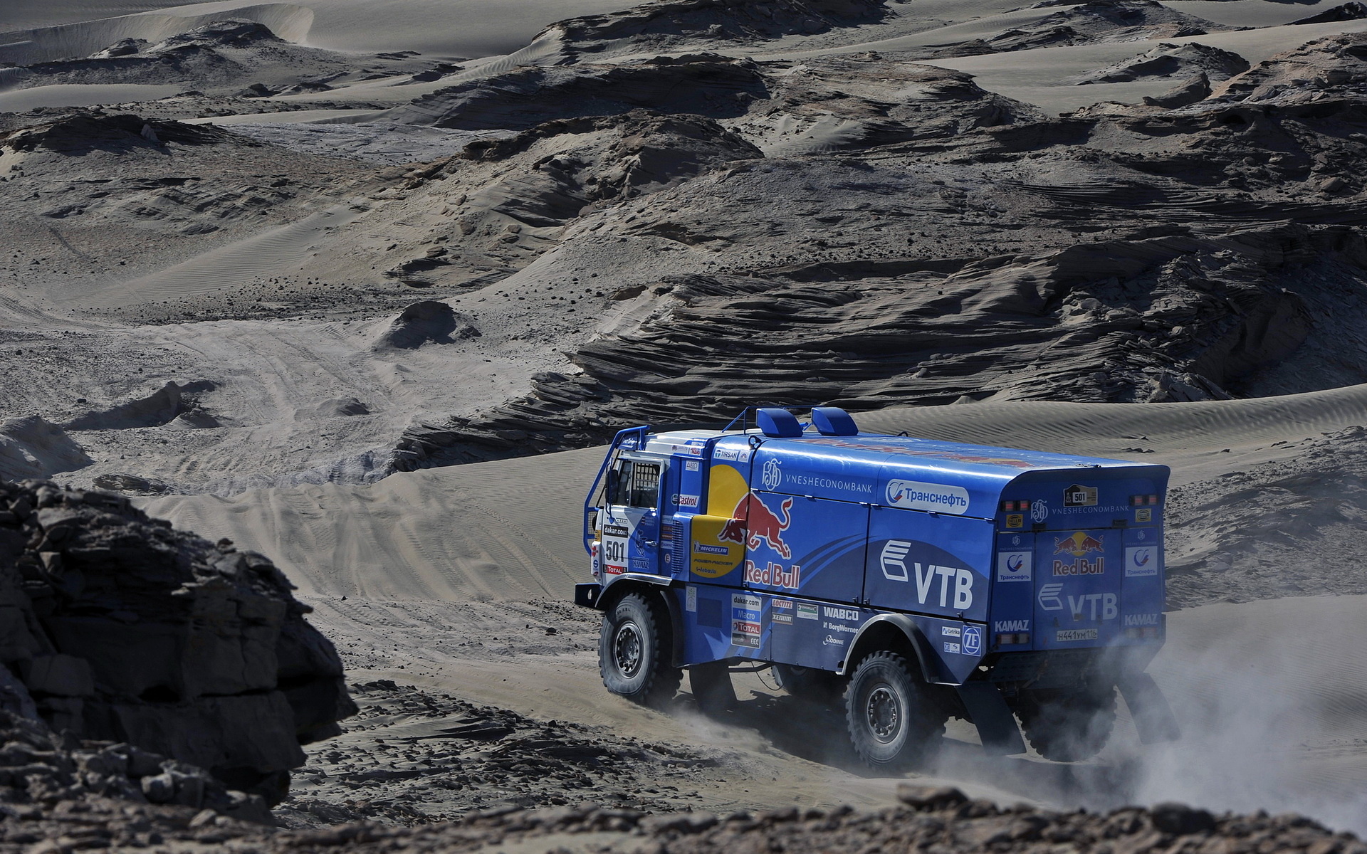 Kamaz-Master Paris-Dakar, Rally Raid Wallpaper, 1920x1200 HD Desktop