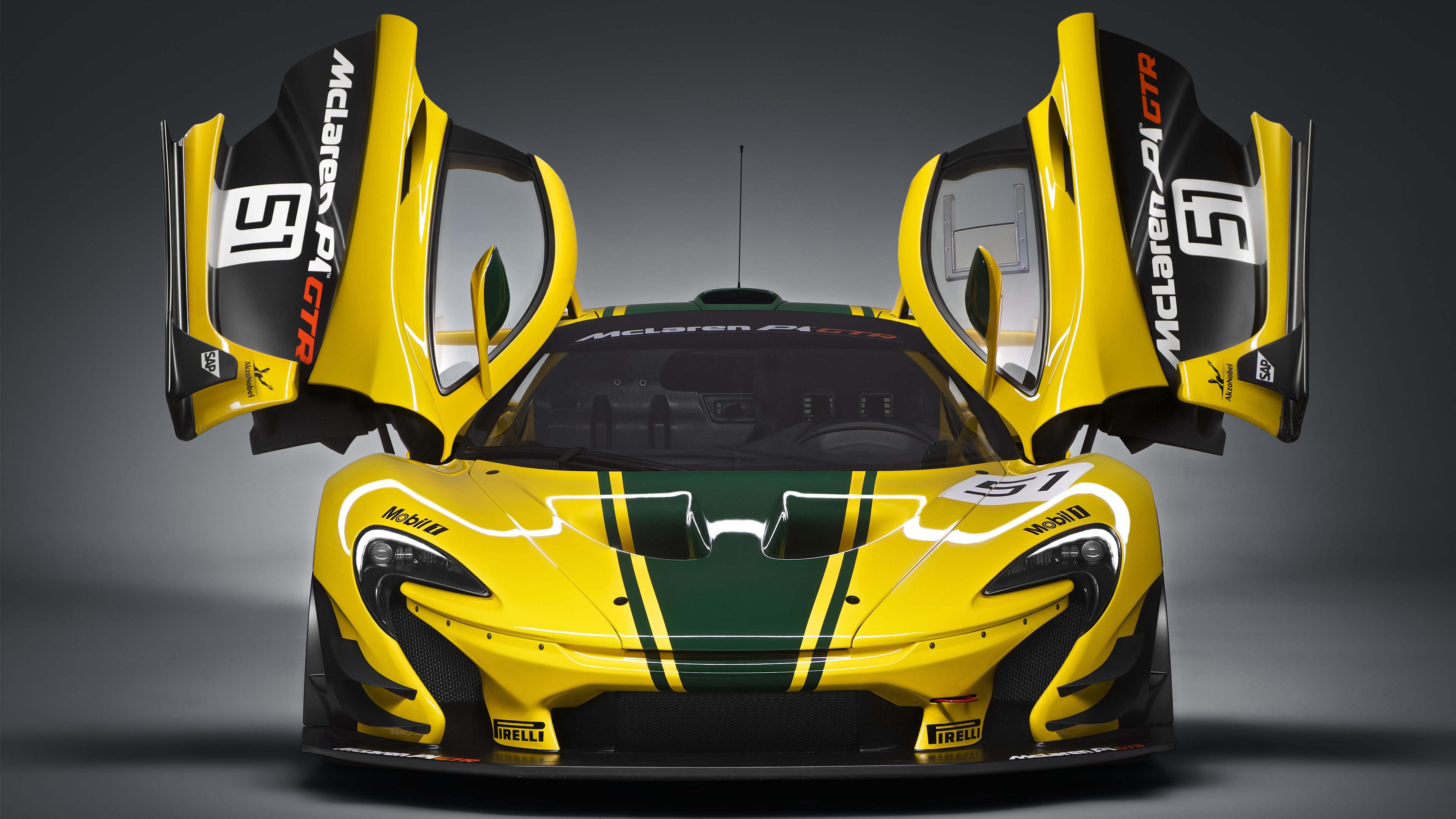 Mclaren P1, GTR front view, Ultimate performance, Automotive excellence, 3840x2160 4K Desktop