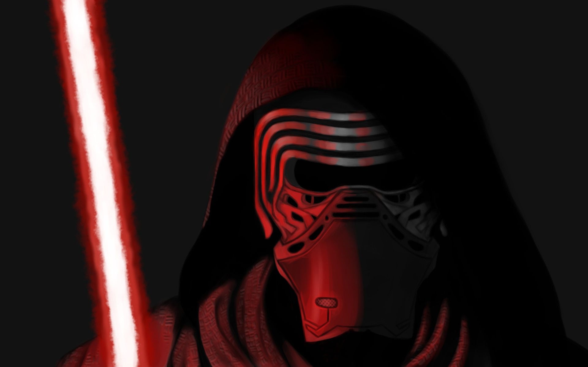 Kylo Ren Mask, Dark Lord's legacy, The Skywalker bloodline, Supreme Leader's mask, 1920x1200 HD Desktop